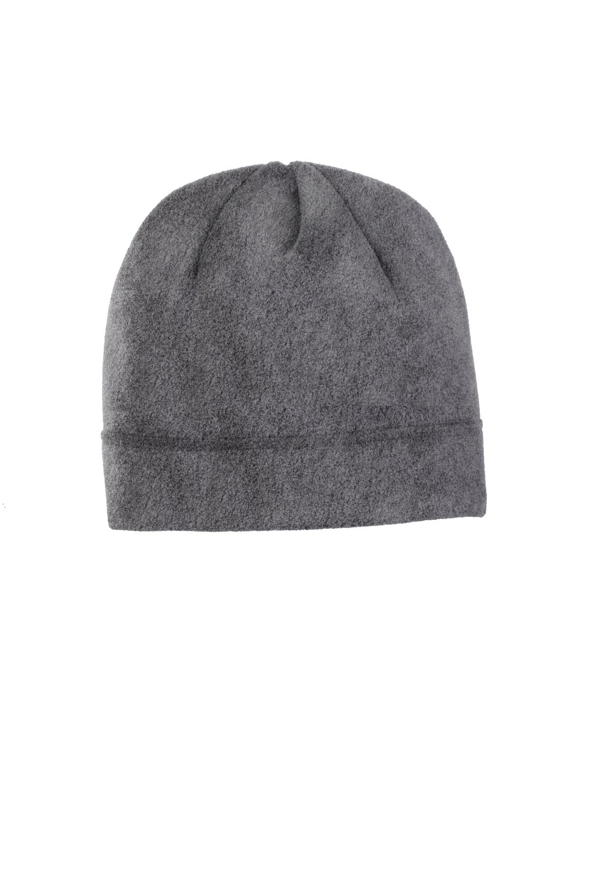 Custom logo Port Authority® R-Tek® Stretch Fleece Beanie.  C900 in Midnight Heather