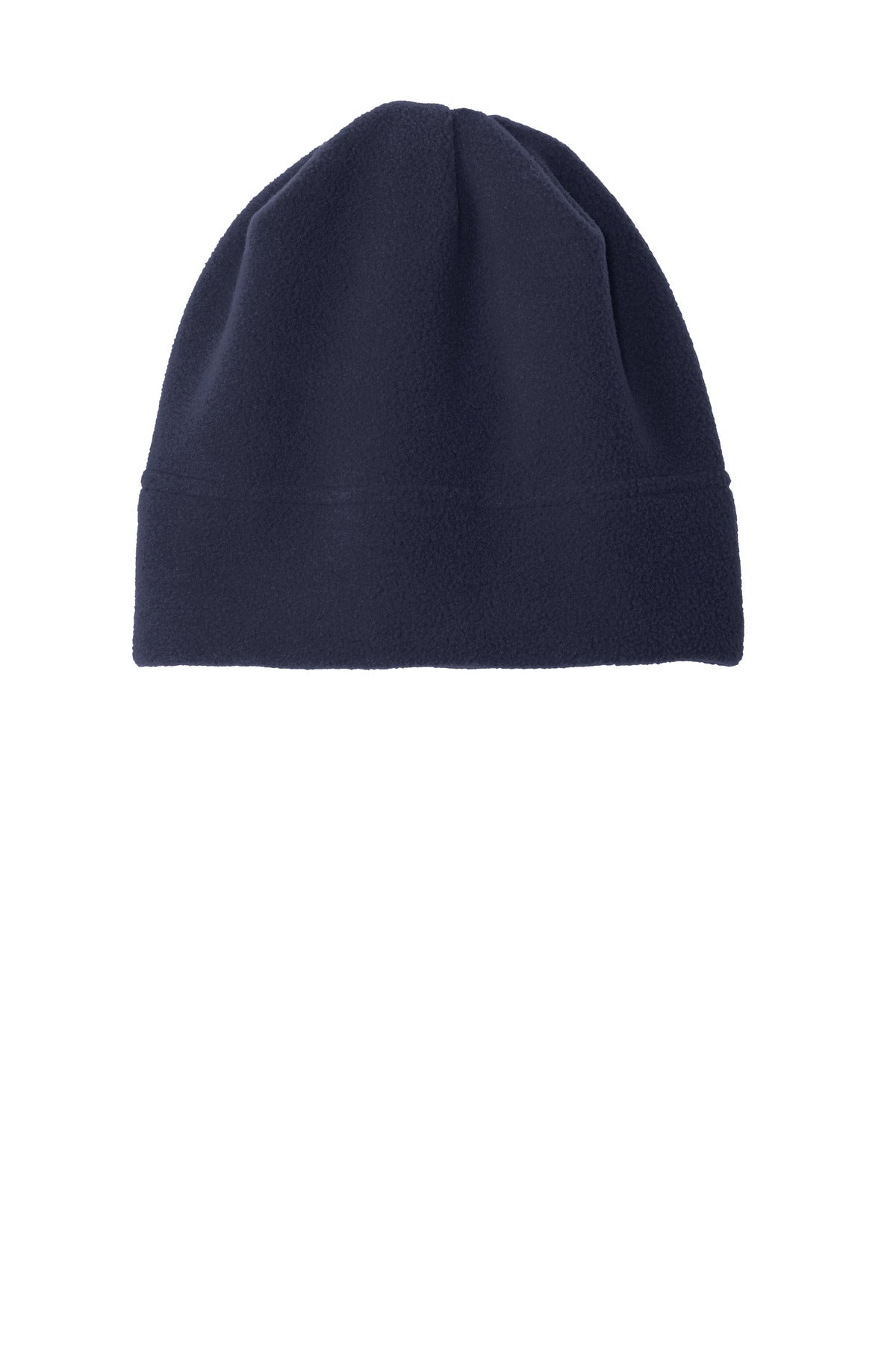 Custom logo Port Authority® R-Tek® Stretch Fleece Beanie.  C900 in Navy