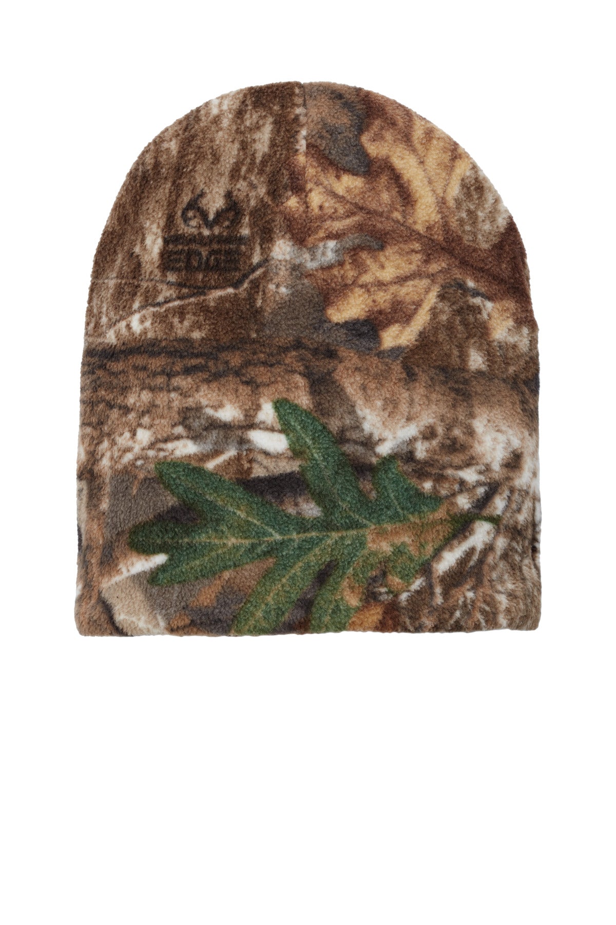 Custom logo Port Authority® Camouflage Fleece Beanie. C901 in Realtree Edge