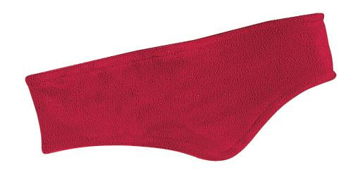 Custom logo Port Authority® R-Tek® Stretch Fleece Headband.  C910 in Red