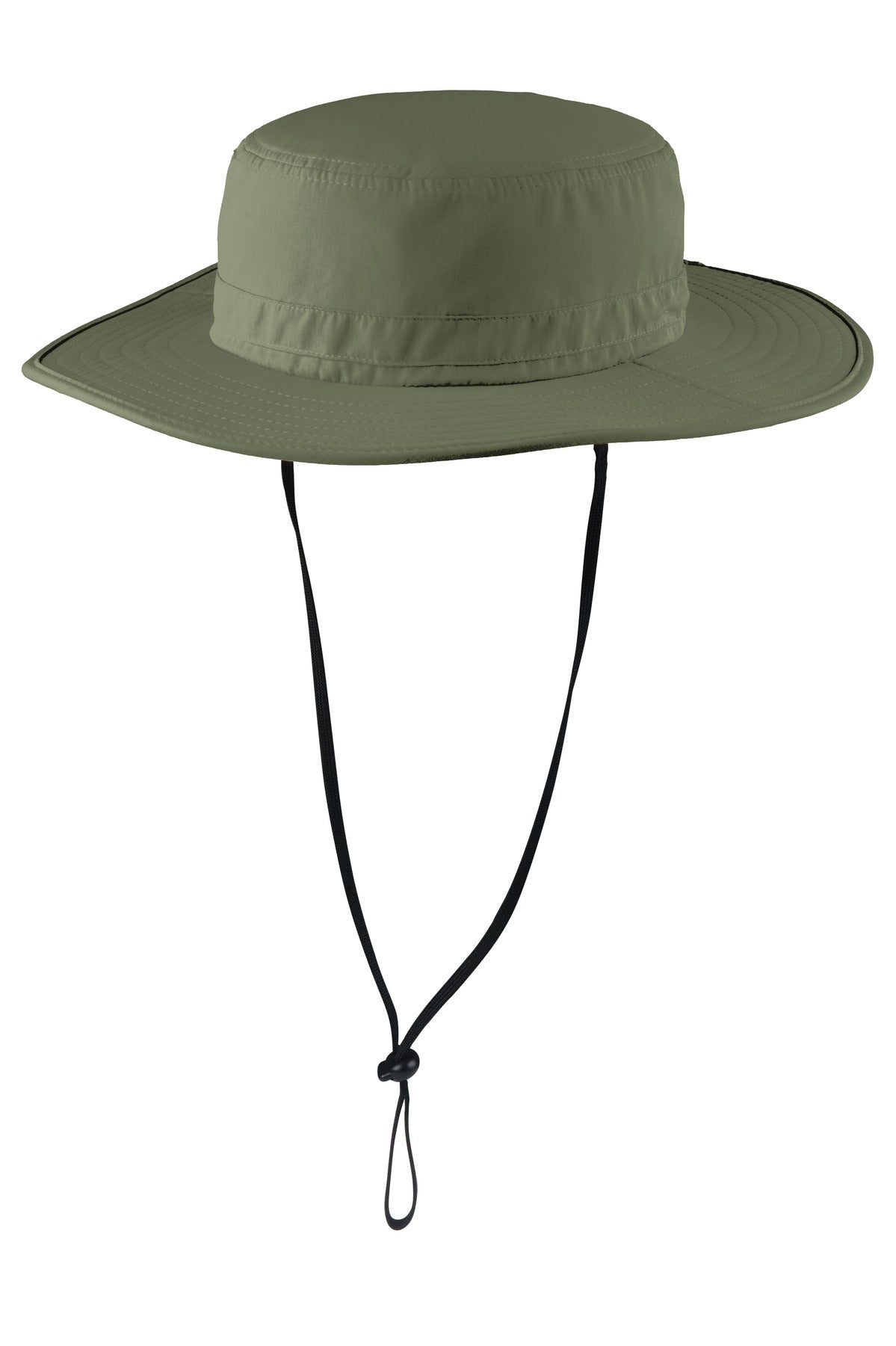 Custom logo Port Authority® Outdoor Wide-Brim Hat. C920 in Olive Leaf