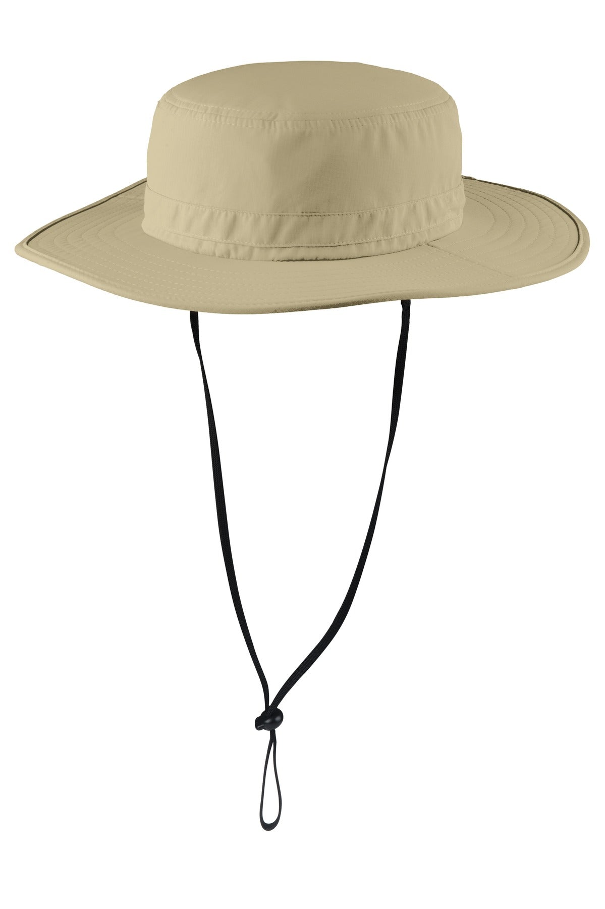 Custom logo Port Authority® Outdoor Wide-Brim Hat. C920 in Stone