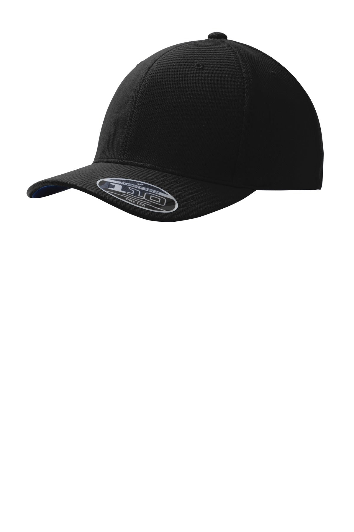Custom logo Port Authority® Flexfit 110® & Dry Mini Pique Cap. C934 in Black