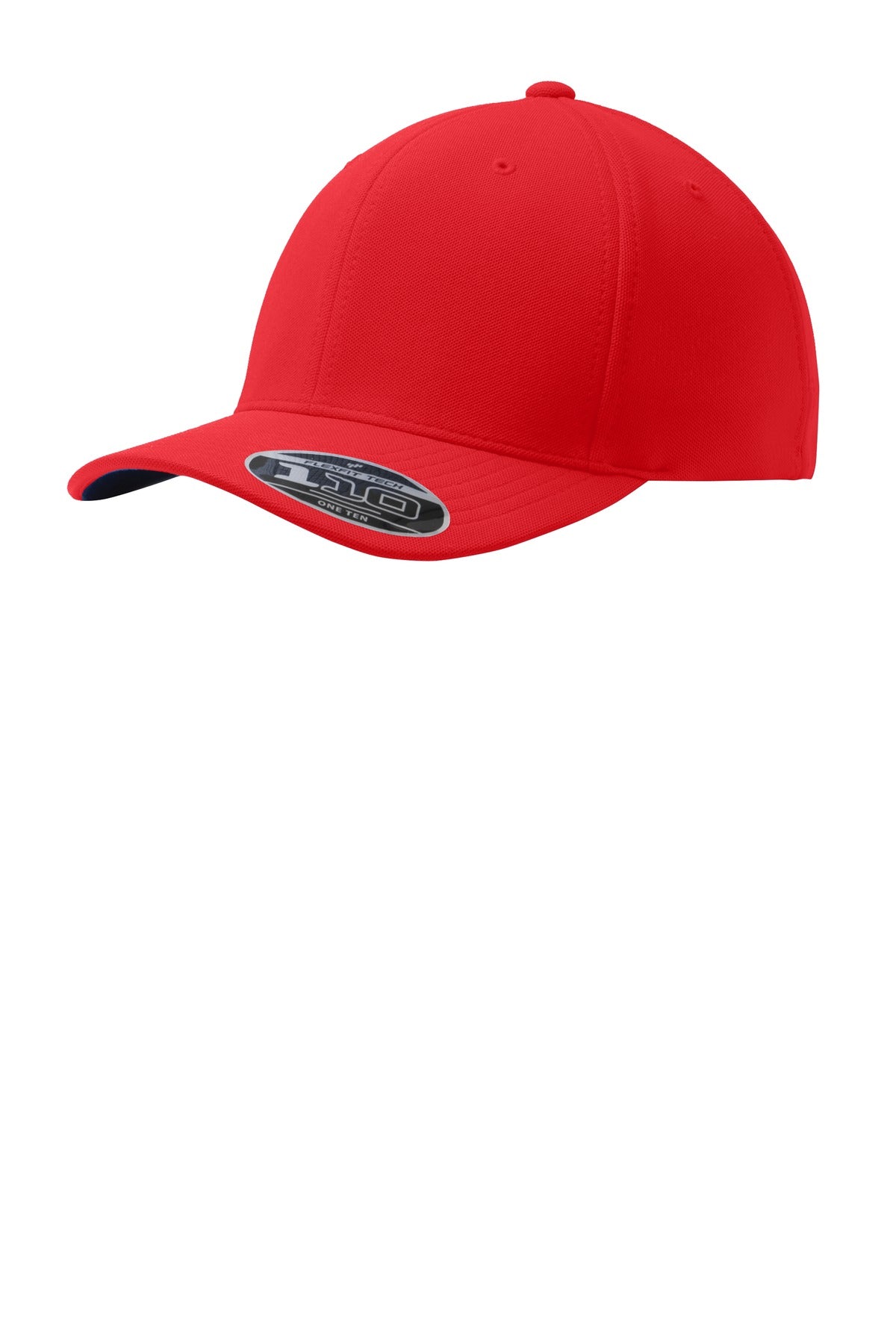 Custom logo Port Authority® Flexfit 110® & Dry Mini Pique Cap. C934 in Red
