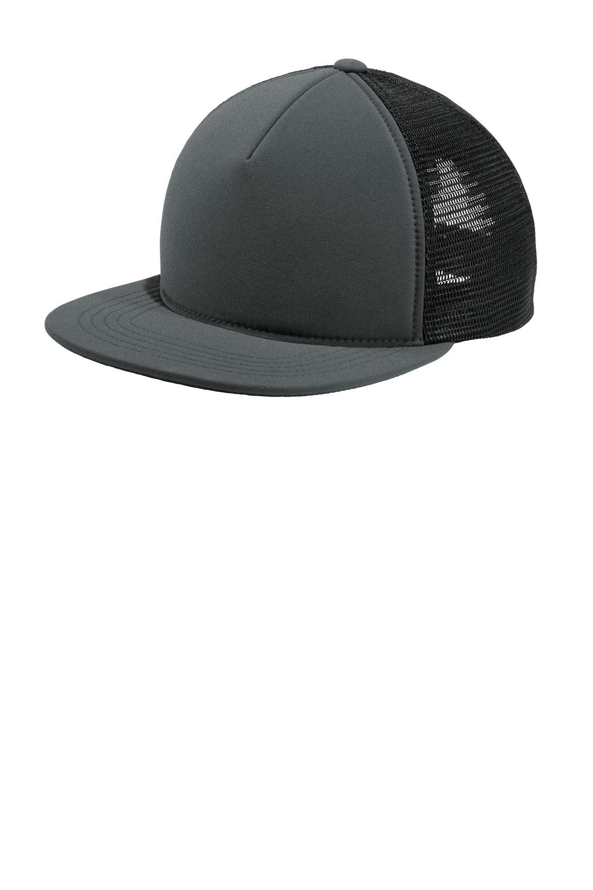 Custom logo Port Authority ® Flexfit 110 ® Foam Outdoor Cap. C937 in Graphite/ Black