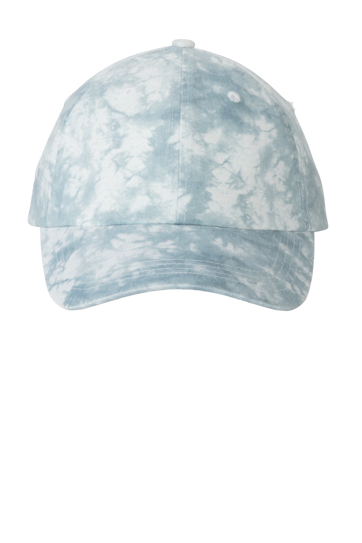 Custom logo Port Authority® Tie-Dye Cap C961 in Light Blue