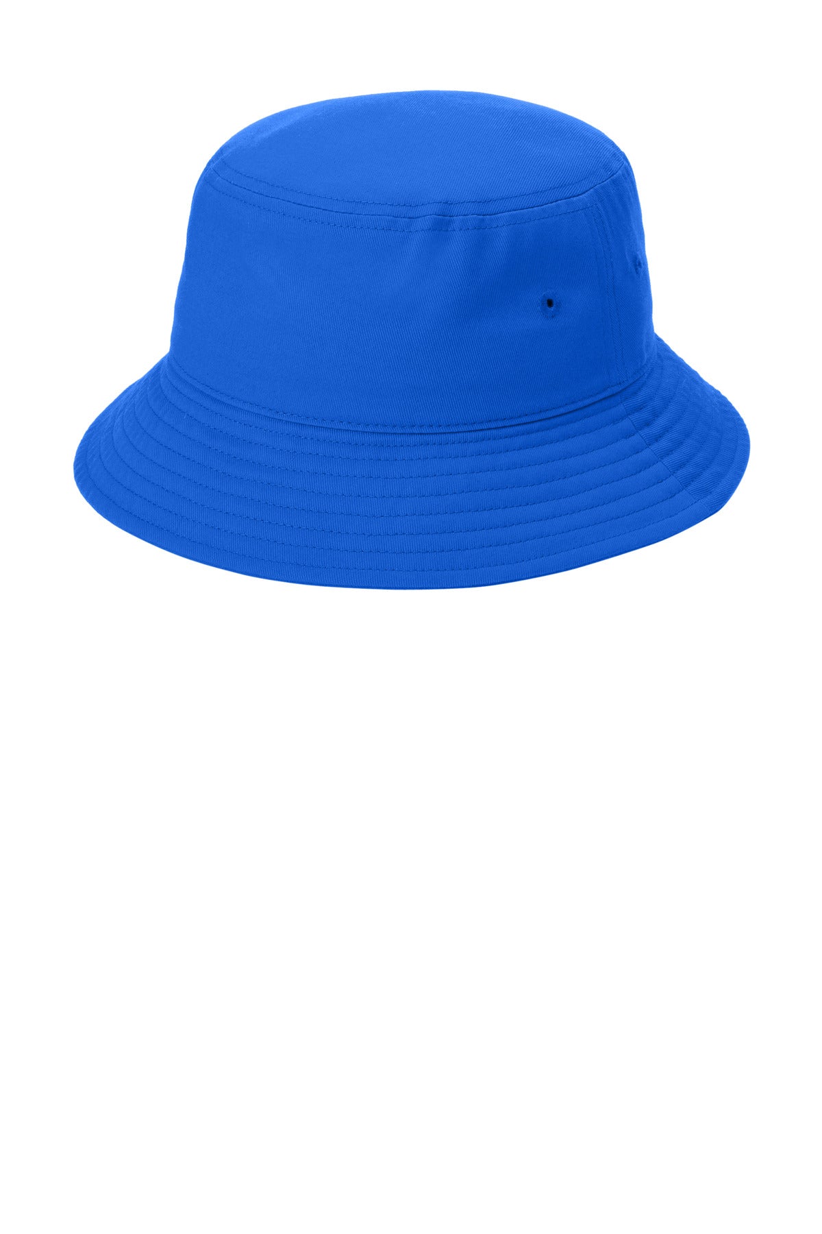 Custom logo Port Authority® Twill Classic Bucket Hat C975 in True Royal