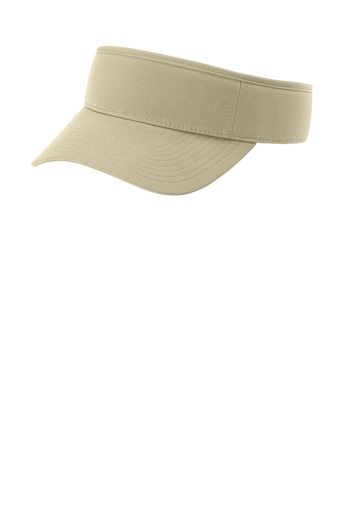 Custom logo Port Authority® Poly Visor C983 in Sahara