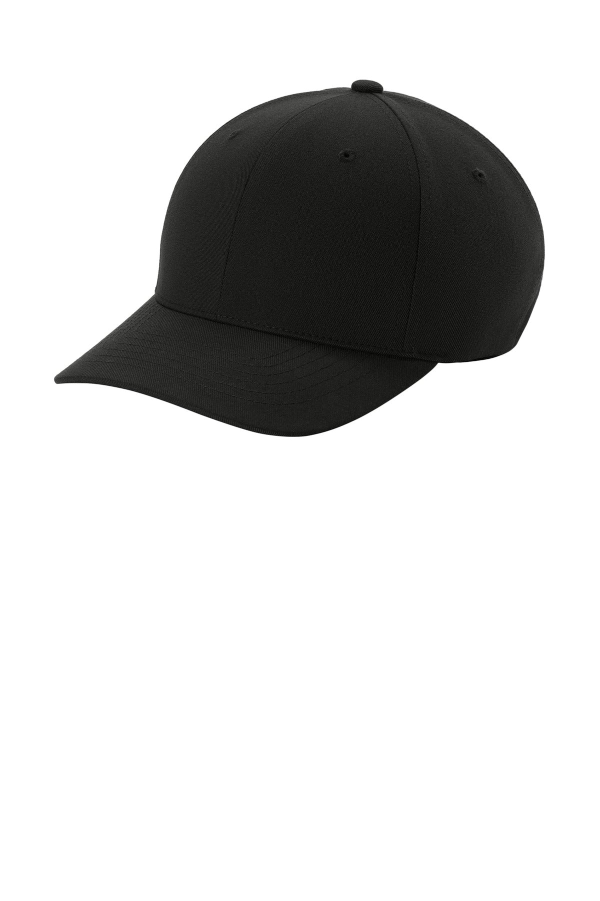 Custom logo Port Authority® Flexfit NU® Cap C988 in Deep Black