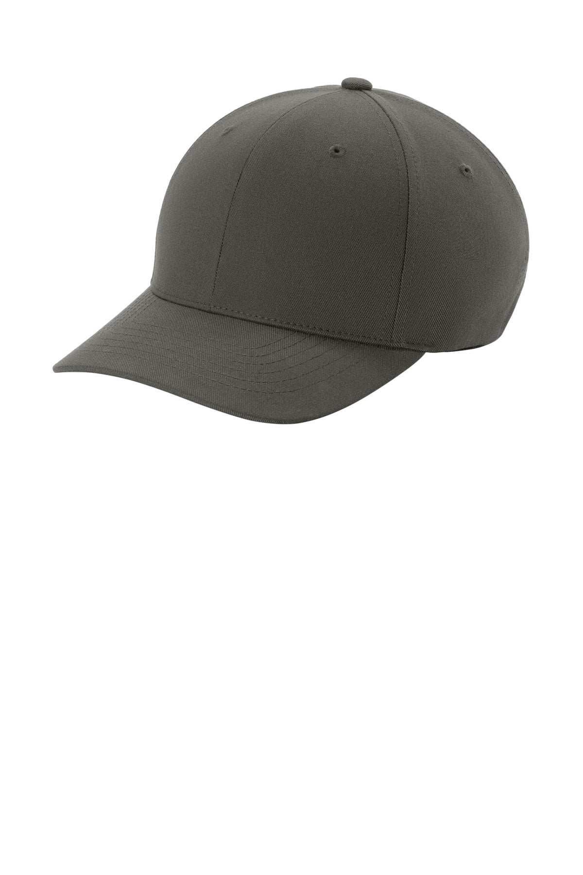 Custom logo Port Authority® Flexfit NU® Cap C988 in Storm Grey