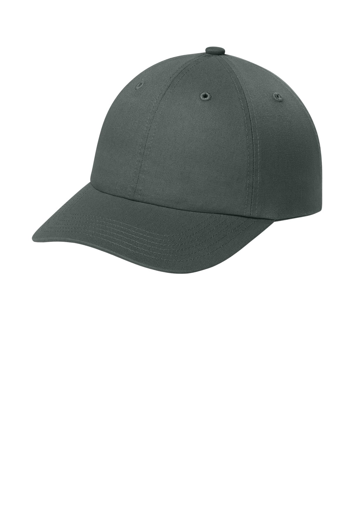 Custom logo Port Authority® Wearever Unstructured Twill Snapback Cap C992 in Storm Grey