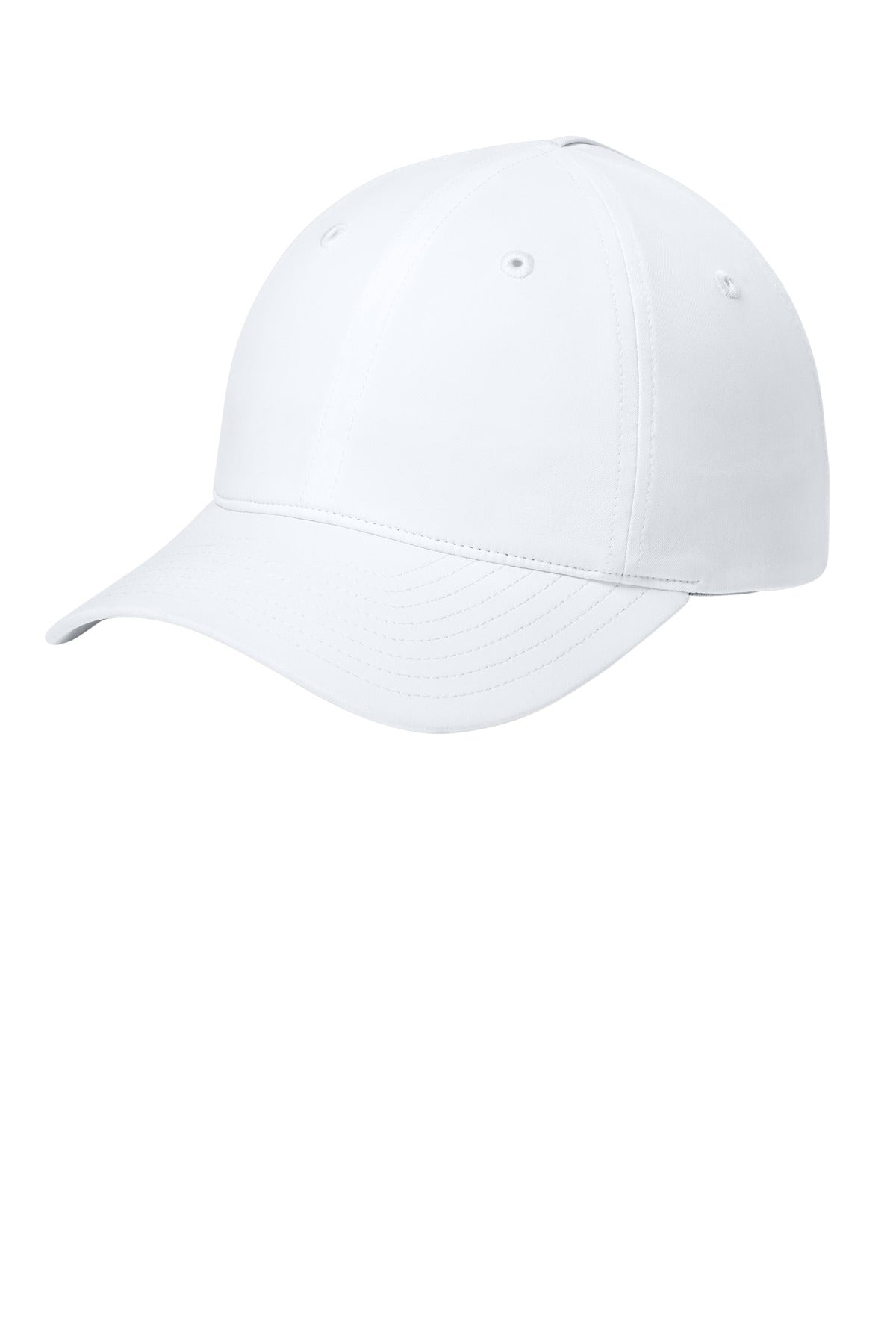 Custom logo Port Authority® All-Day Performance UPF Ponytail Cap C994 in White