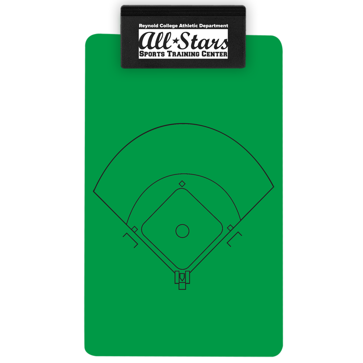 Custom logo Sports Clipboard with Jumbo Clip
