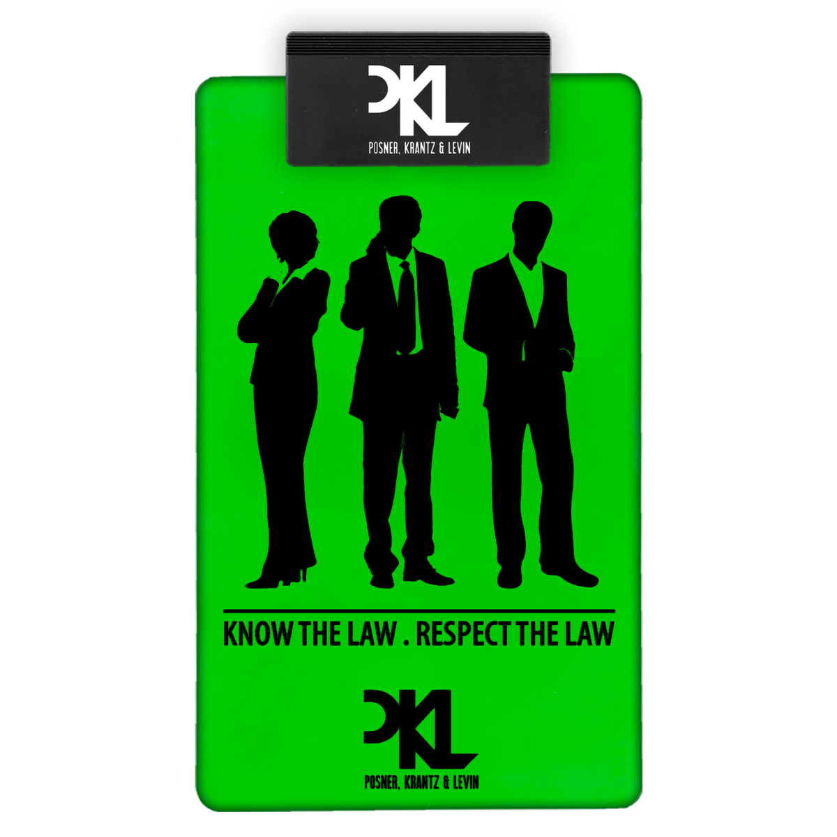 Custom logo Legal Clipboard with Jumbo Clip