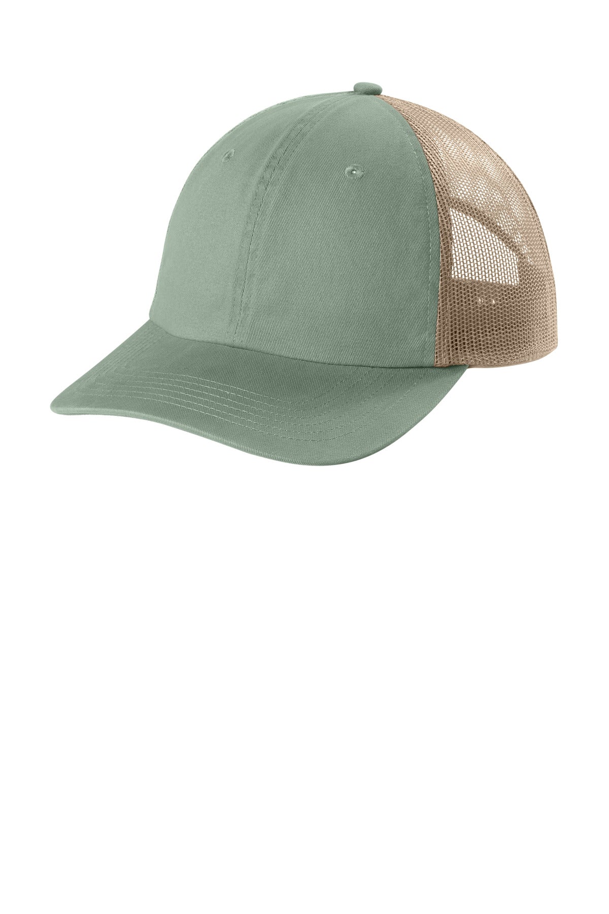 Custom logo Comfort Colors® Sunwashed Trucker Cap CCST0 in Bay