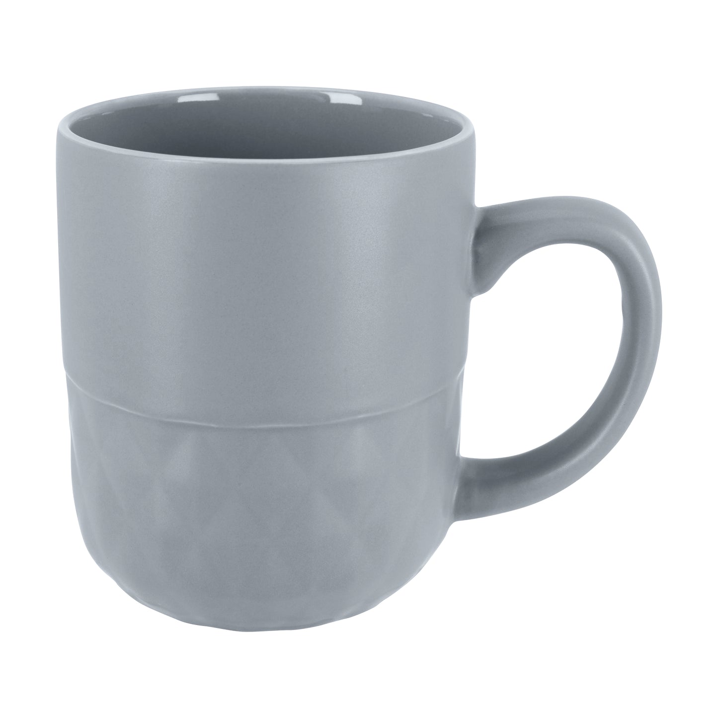Coffee Mug with Facet Texture - 16 oz.