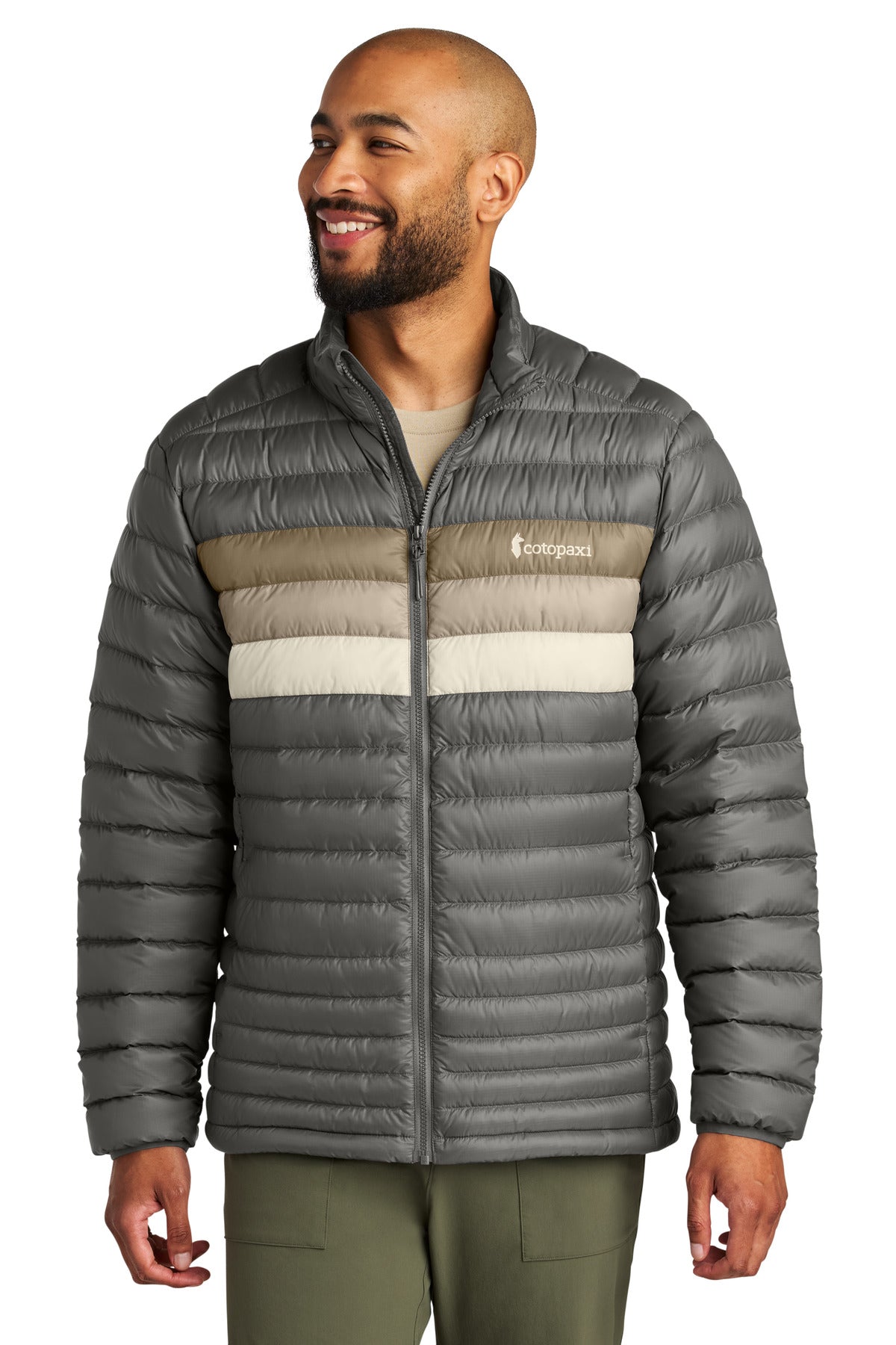Custom logo Cotopaxi® Fuego Down Jacket COTOM1687 in Cinder/ Desert