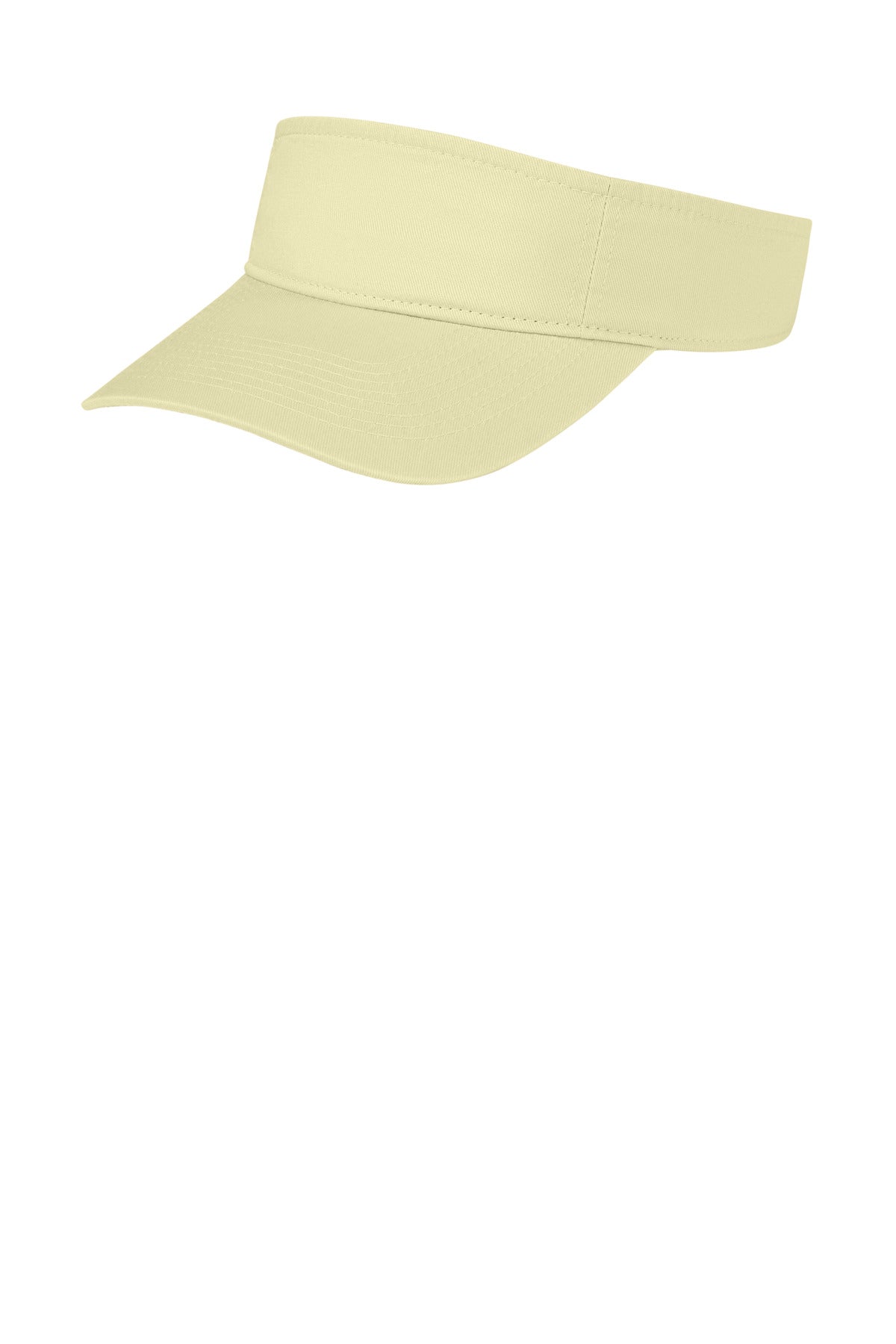 Custom logo Port Authority® Fashion Visor.  CP45 in Beach