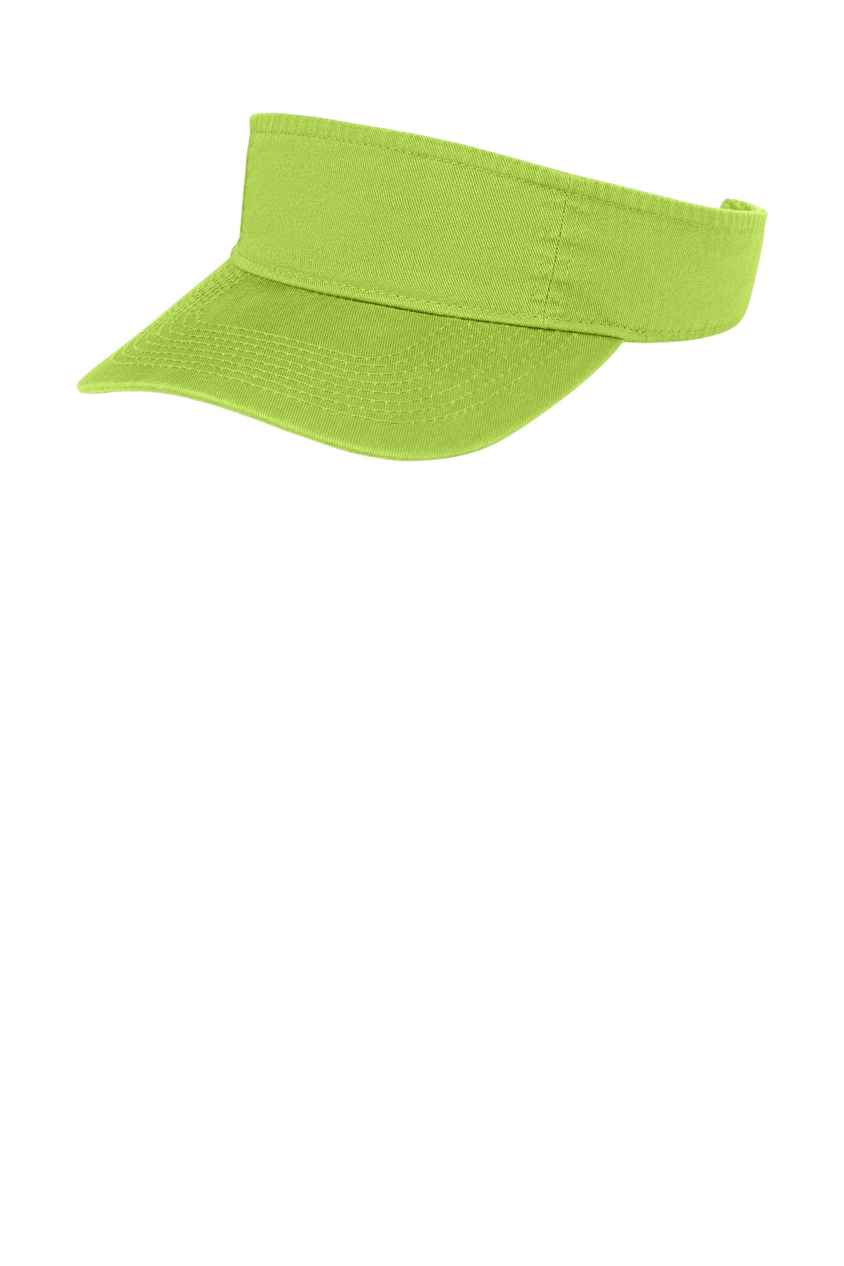 Custom logo Port Authority® Fashion Visor.  CP45 in Green Oasis