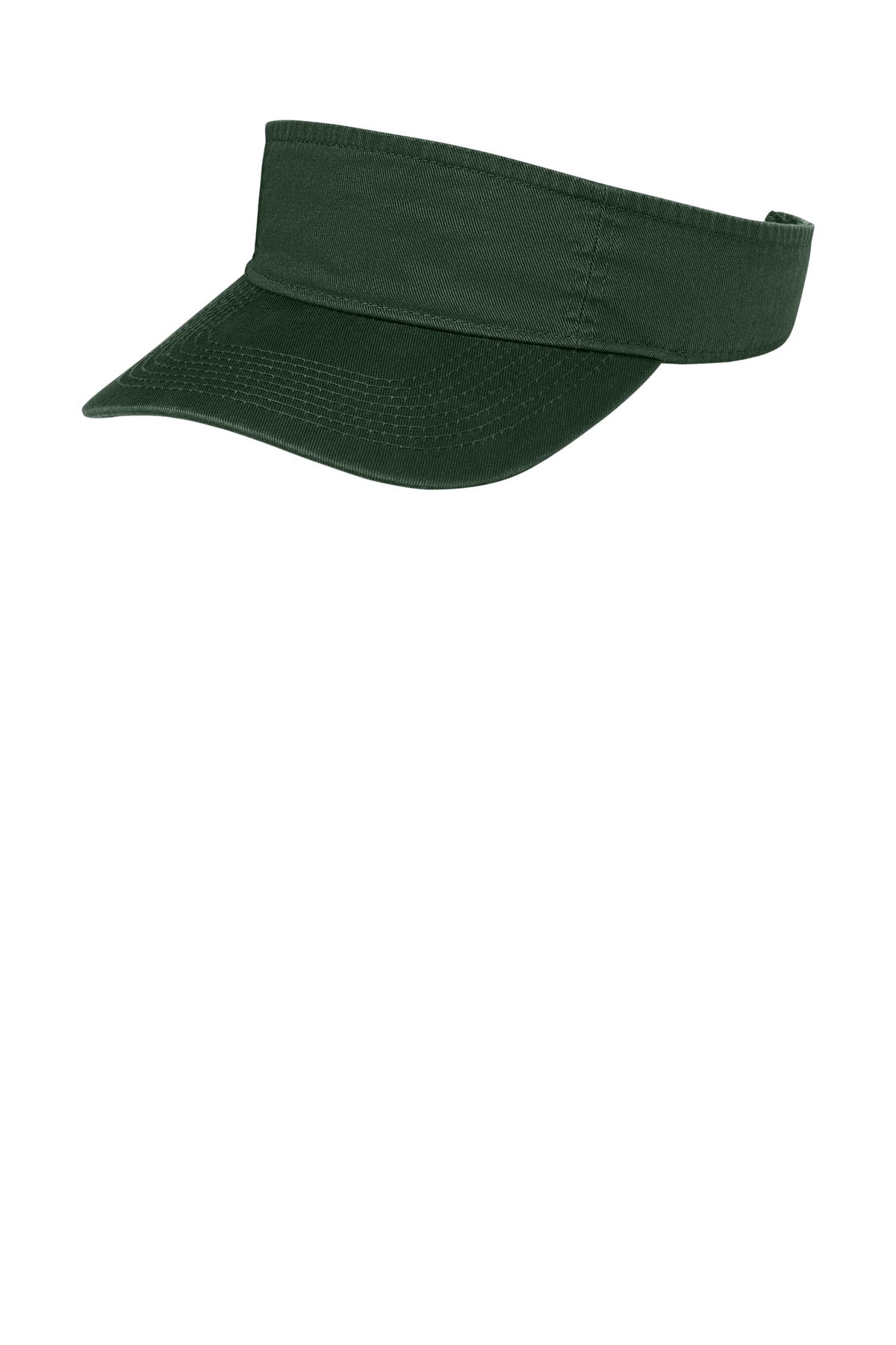 Custom logo Port Authority® Fashion Visor.  CP45 in Hunter
