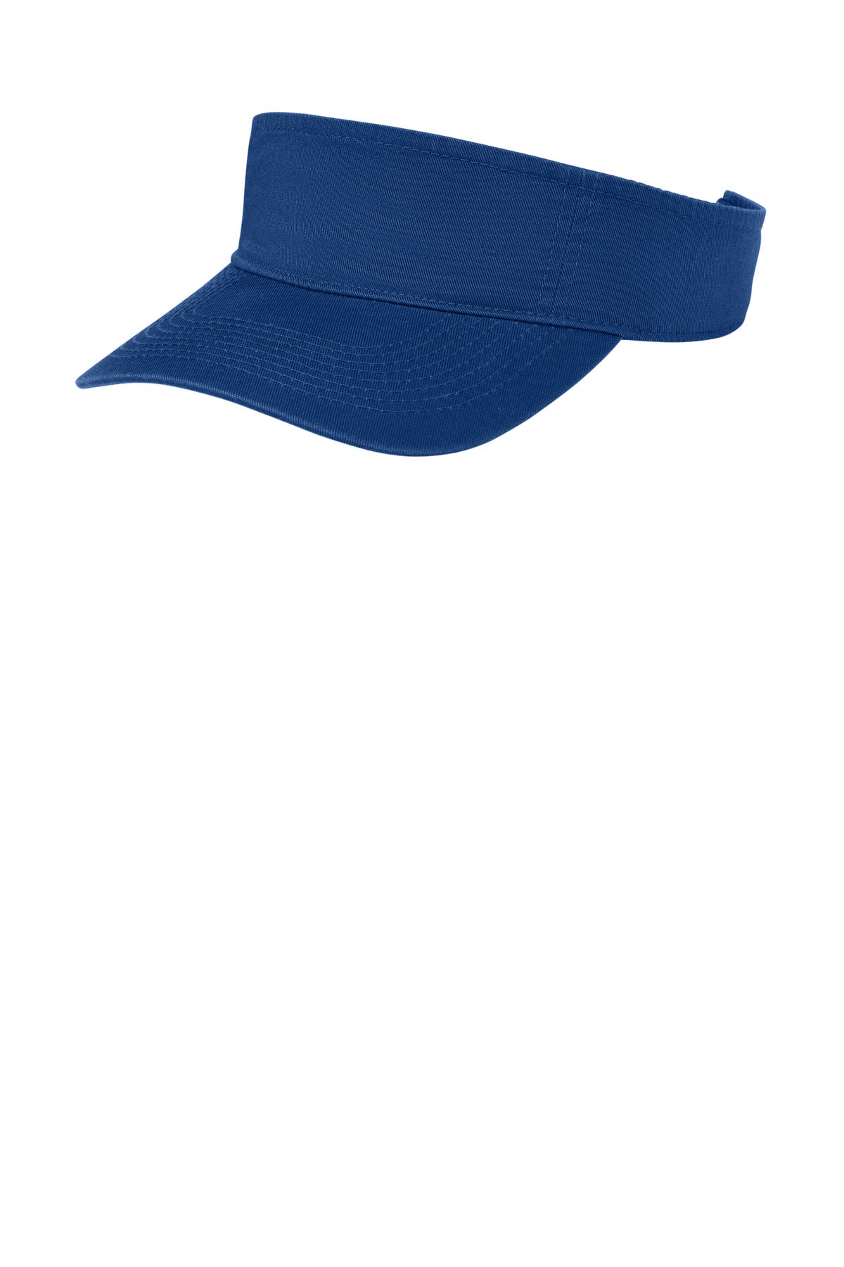 Custom logo Port Authority® Fashion Visor.  CP45 in Royal