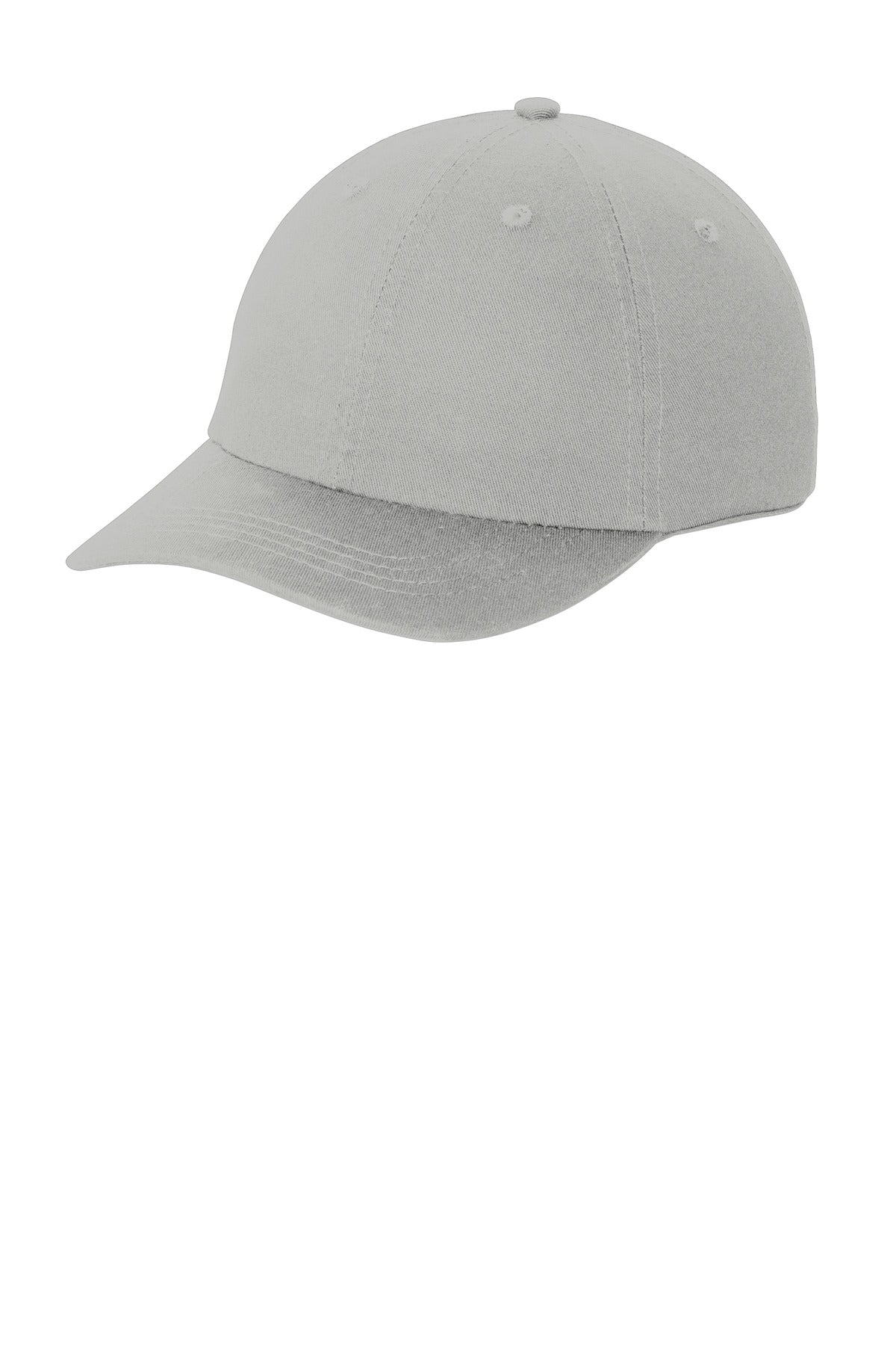 Custom logo Port Authority® Washed Twill Cap.  CP78 in Chrome