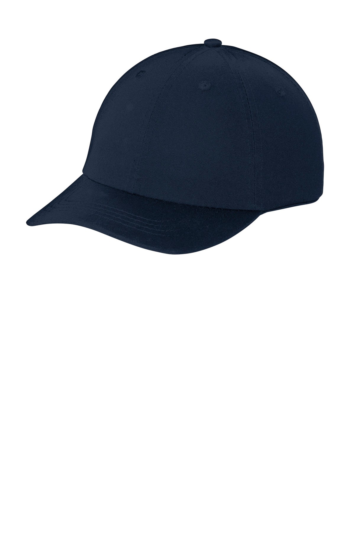 Custom logo Port Authority® Washed Twill Cap.  CP78 in Navy