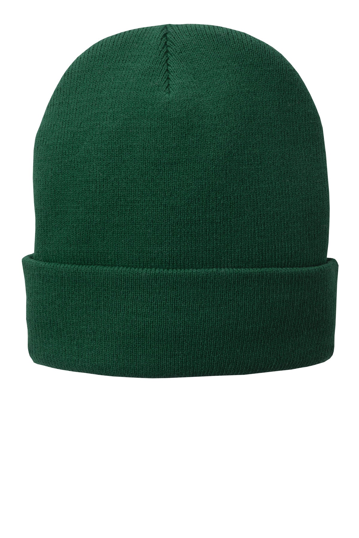 Custom logo Port Authority® Fleece-Lined Knit Cap. CP90L in Athletic Green