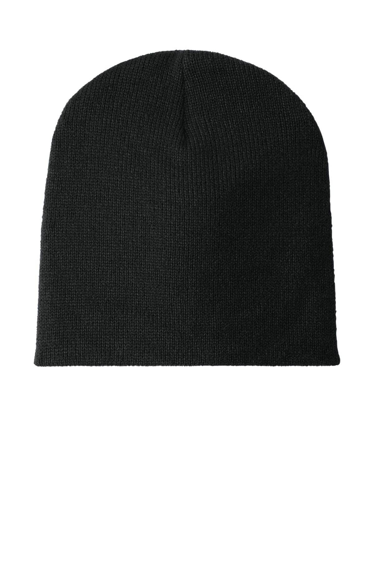 Custom logo Port Authority® Beanie Cap.  CP91 in Black