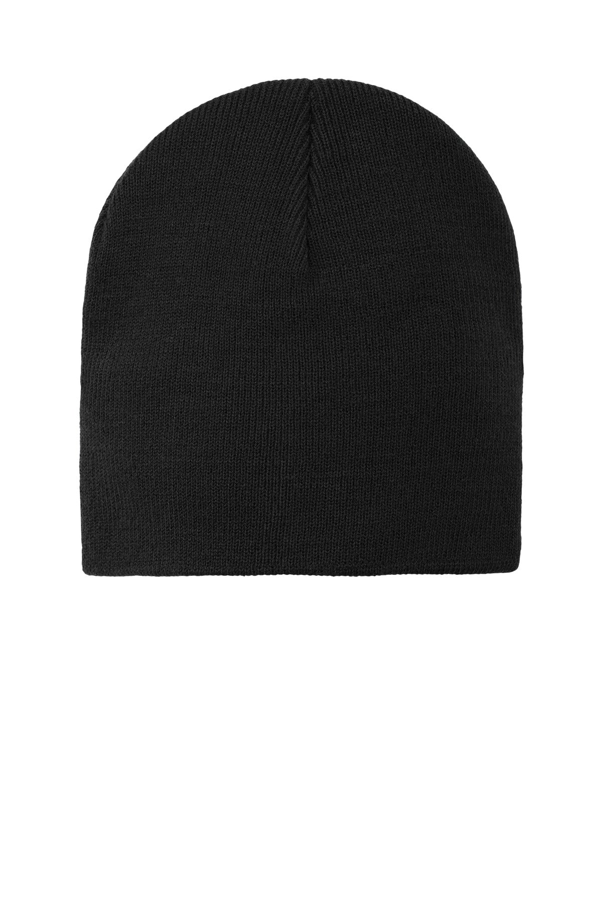 Custom logo Port Authority® Knit Skull Cap.  CP94 in Black