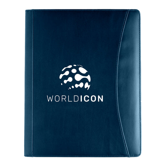 Custom logo Executive Crescent Padfolio