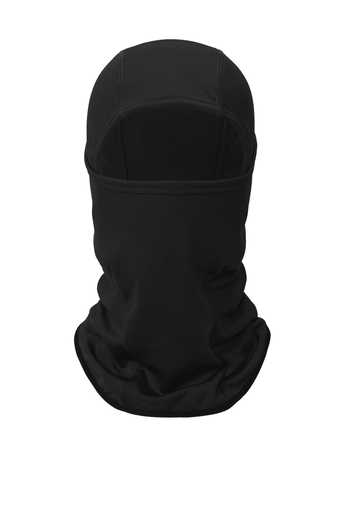 Custom logo CornerStone® Smooth Fleece Face Mask CS820 in Black