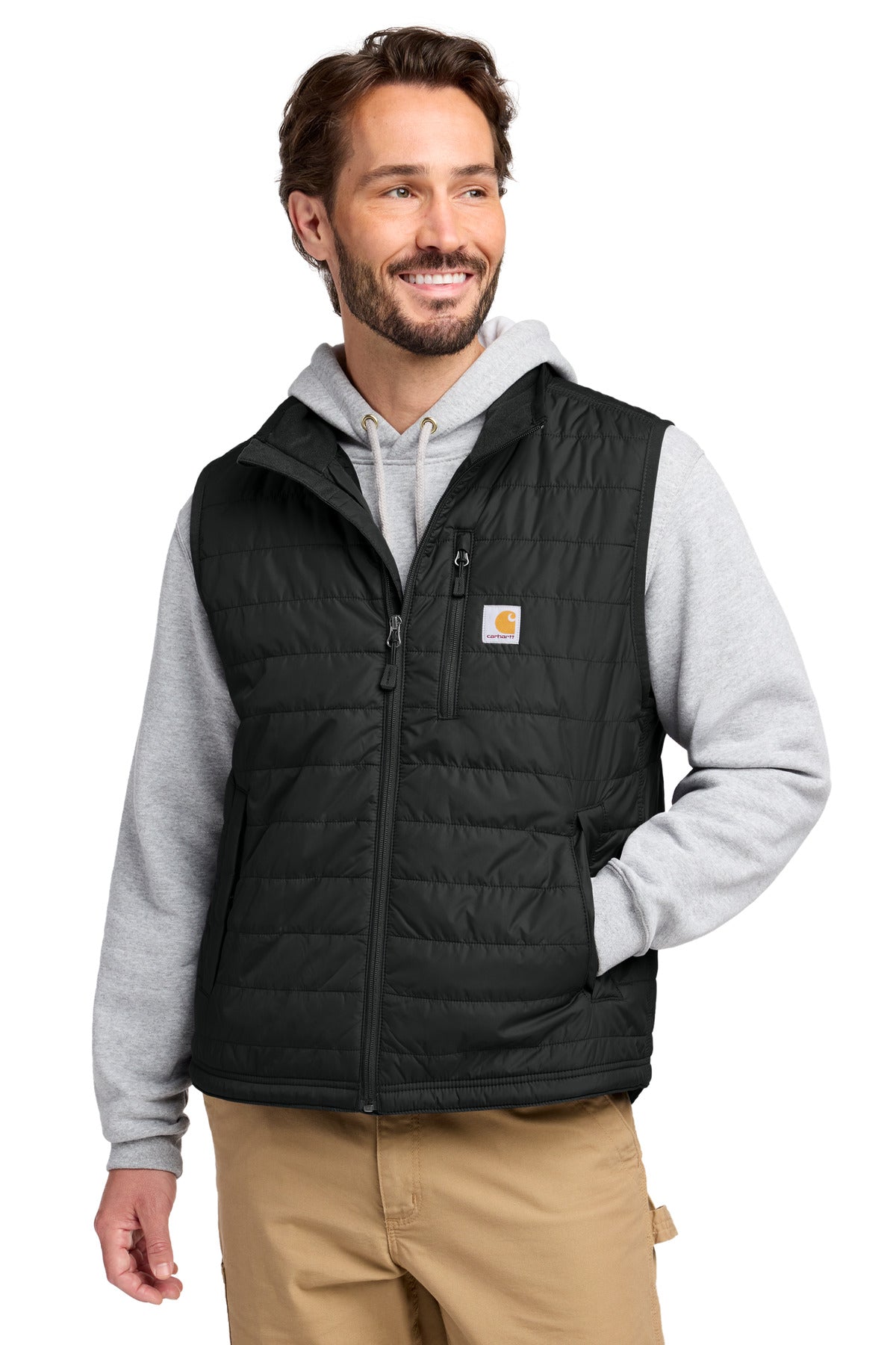 Custom logo Carhartt® Gilliam Vest CT102286 in Black