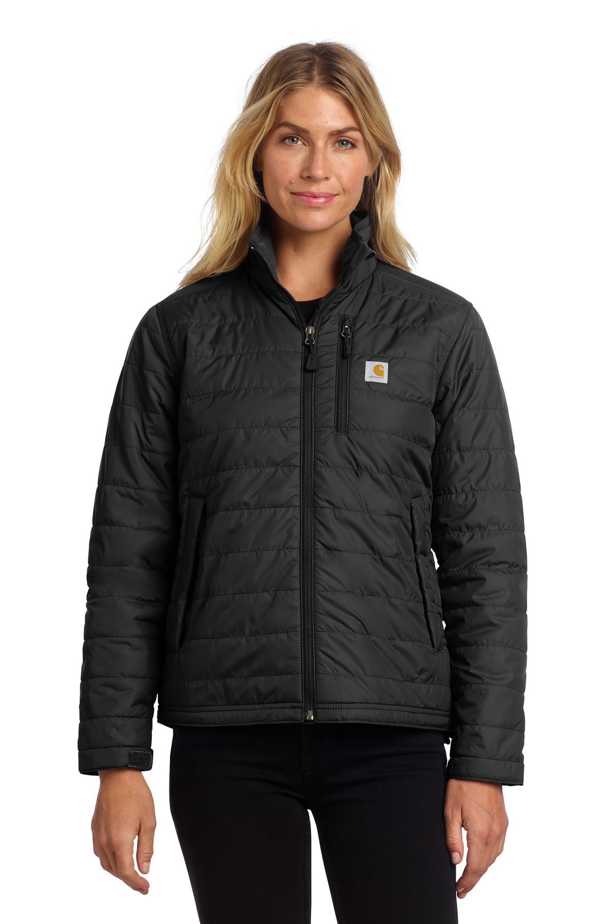 Custom logo Carhartt® Women's Gilliam Jacket CT104314 in Black
