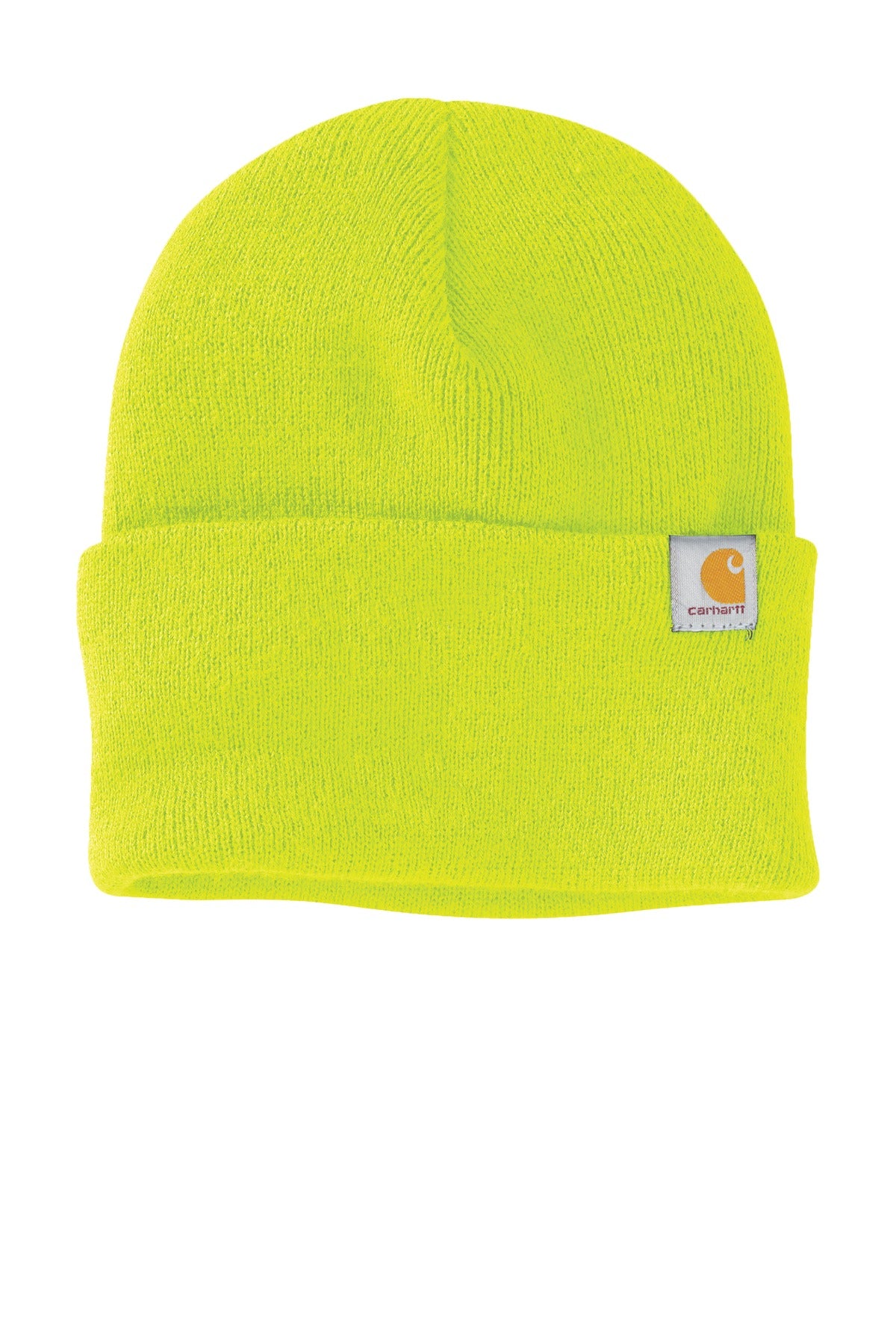 Custom logo Carhartt® Watch Cap 2.0 CT104597 in Brite Lime