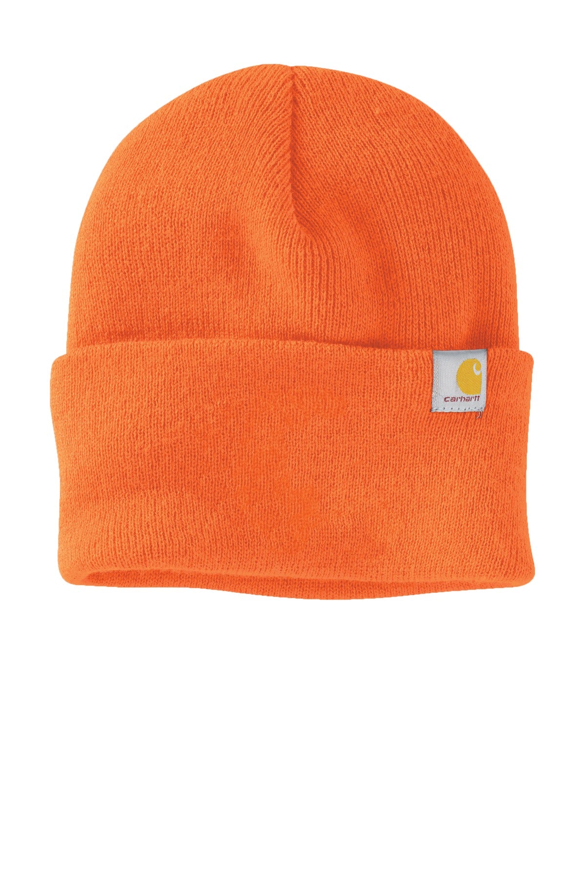 Custom logo Carhartt® Watch Cap 2.0 CT104597 in Brite Orange