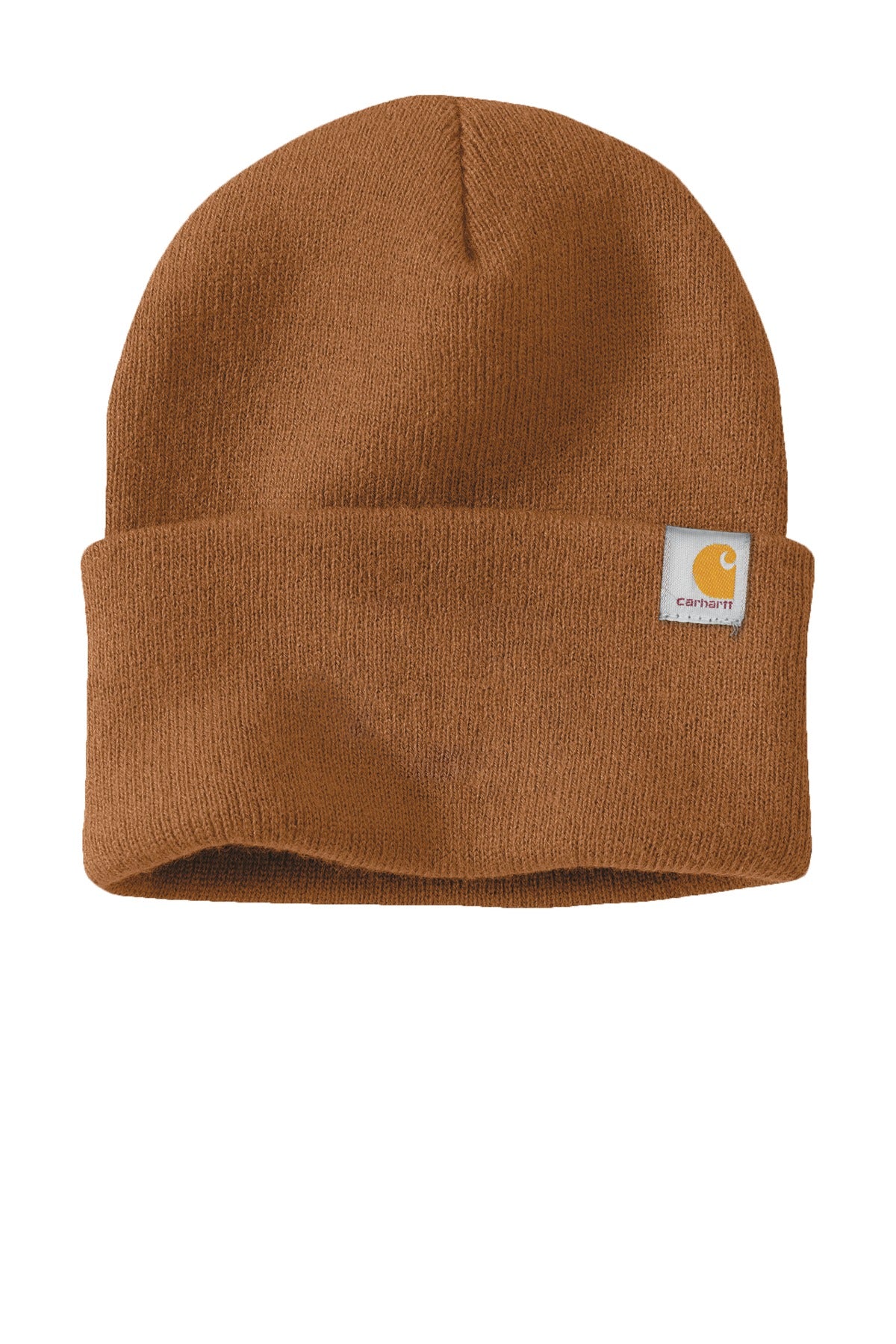 Custom logo Carhartt® Watch Cap 2.0 CT104597 in Carhartt Brown