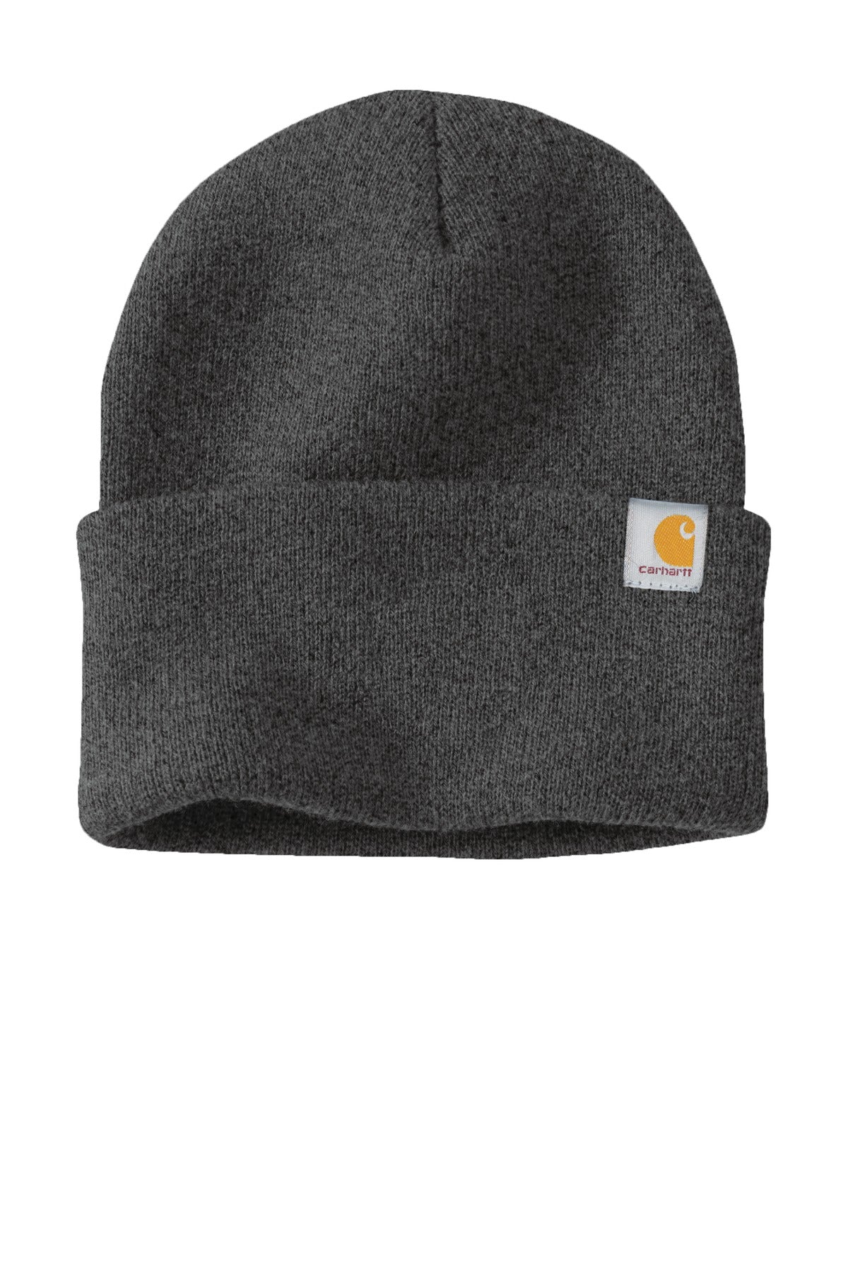 Custom logo Carhartt® Watch Cap 2.0 CT104597 in Coal Heather