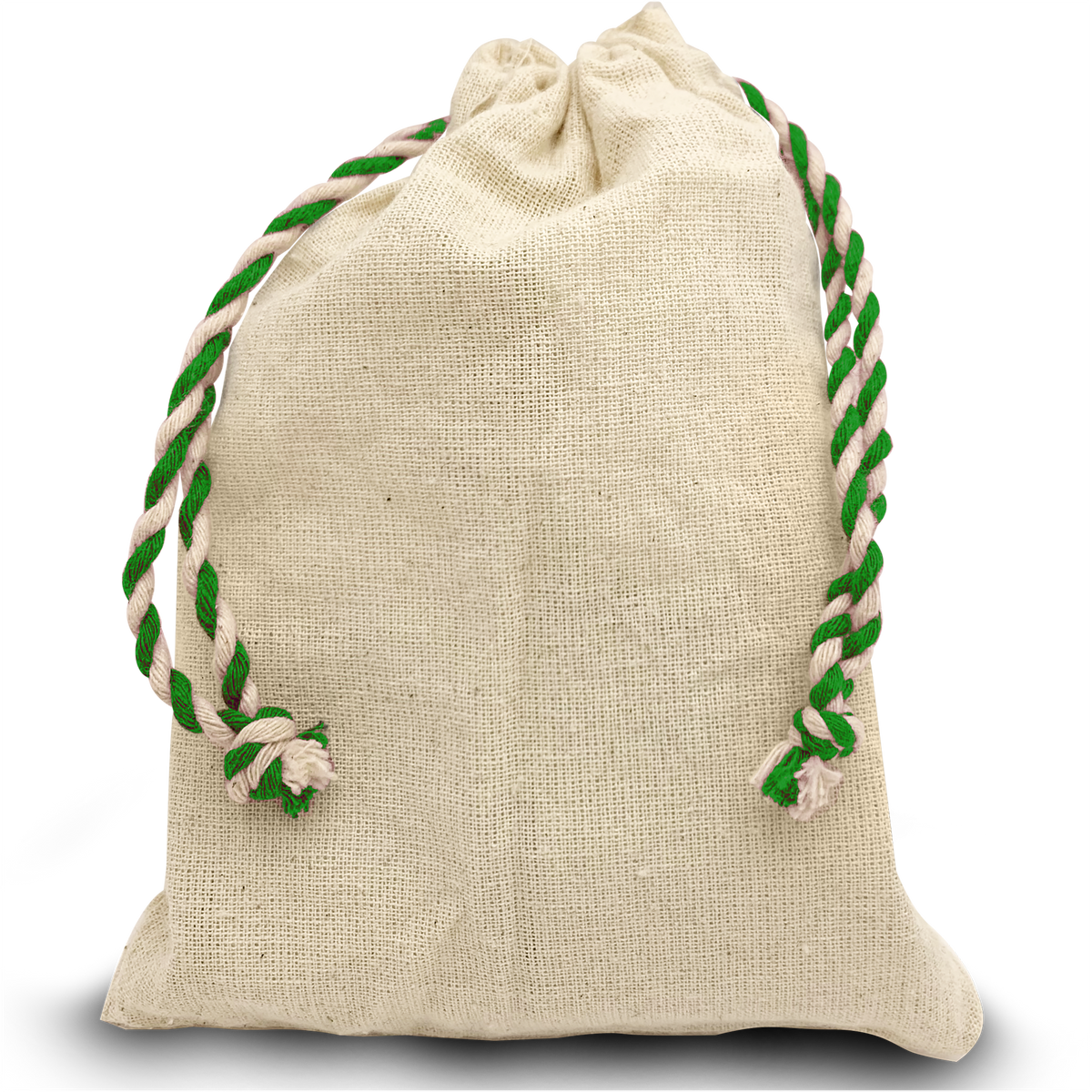Custom logo Handy Canvas Drawstring Pouch