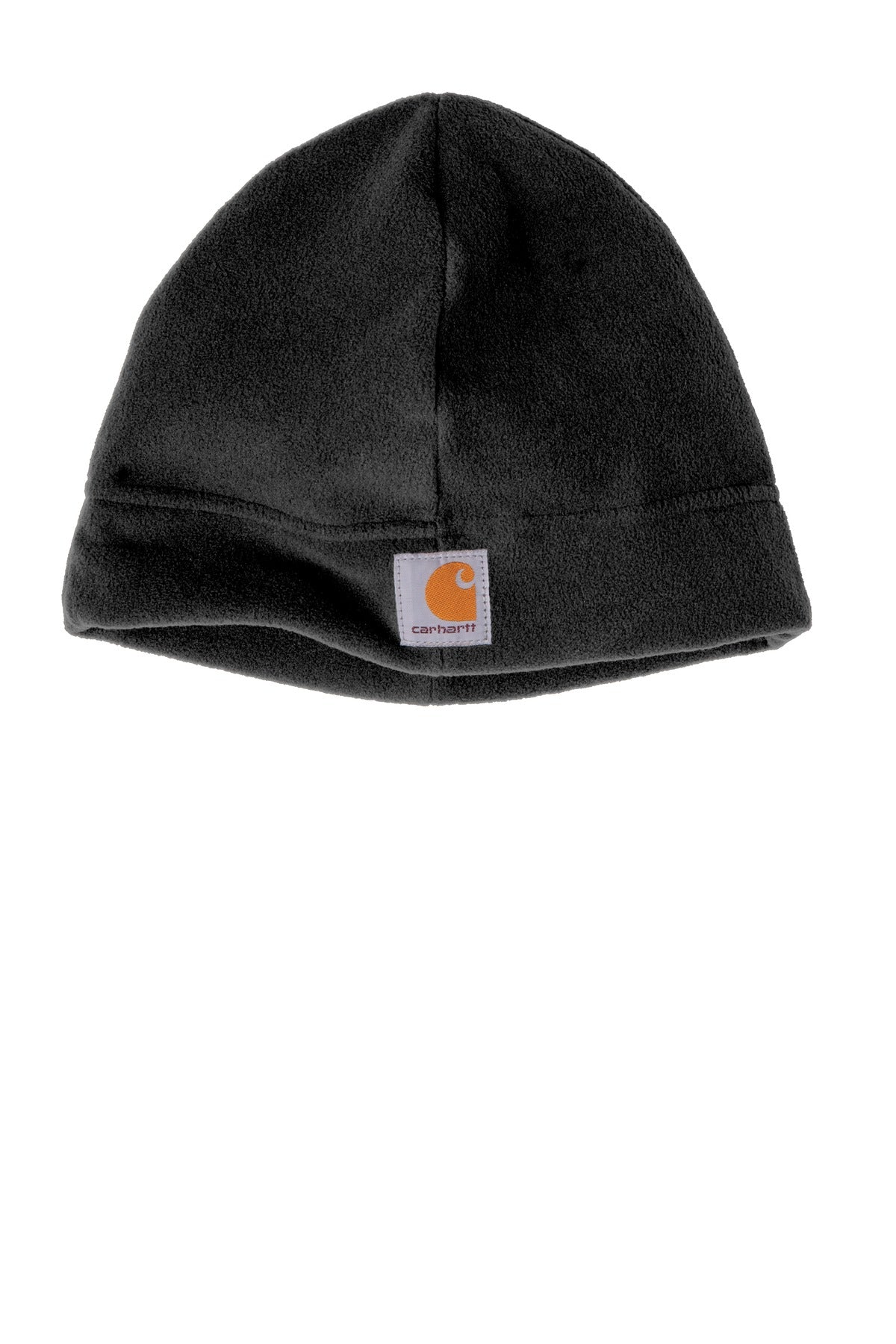 Custom logo Carhartt ® Fleece Hat. CTA207 in Black