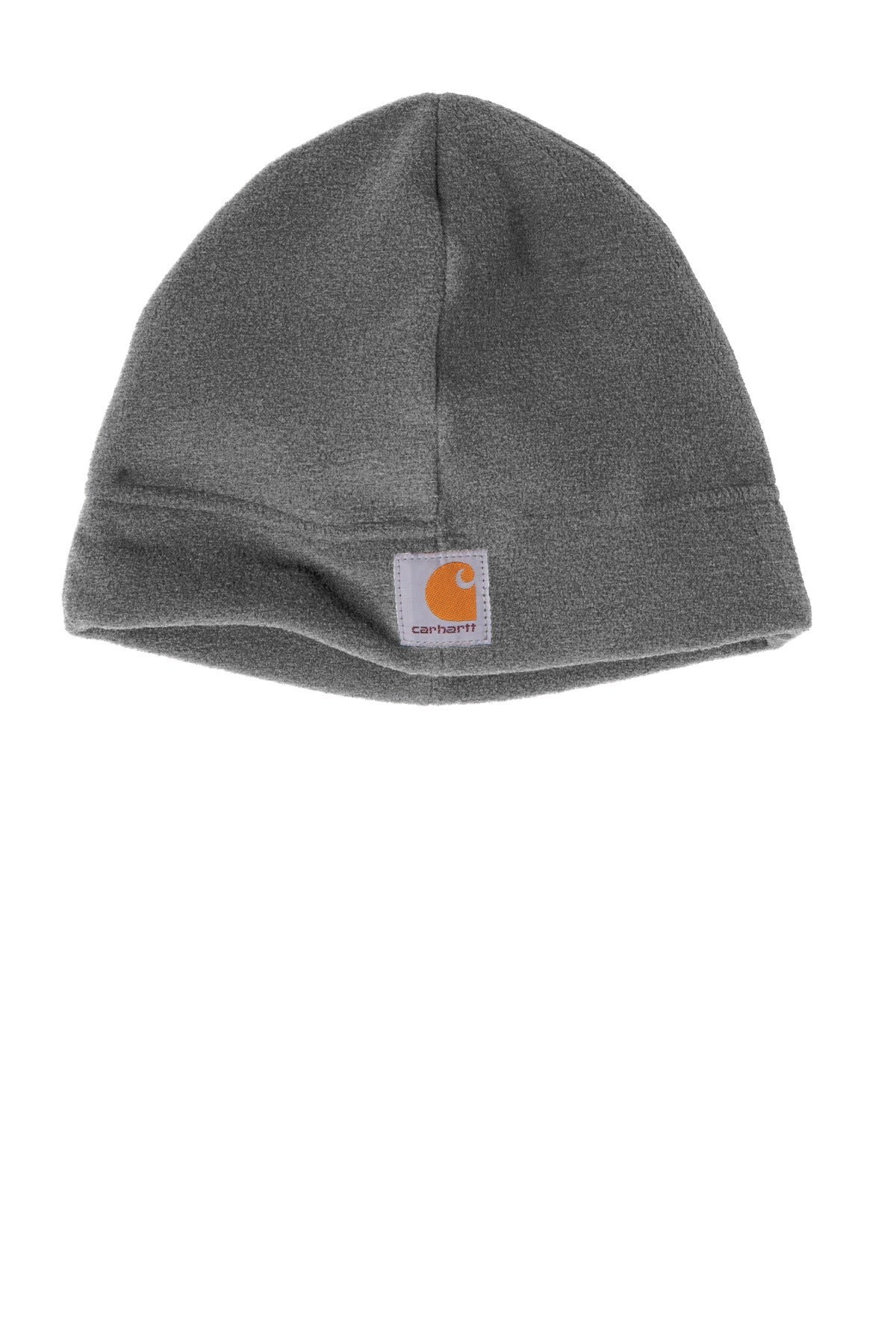 Custom logo Carhartt ® Fleece Hat. CTA207 in Charcoal Heather