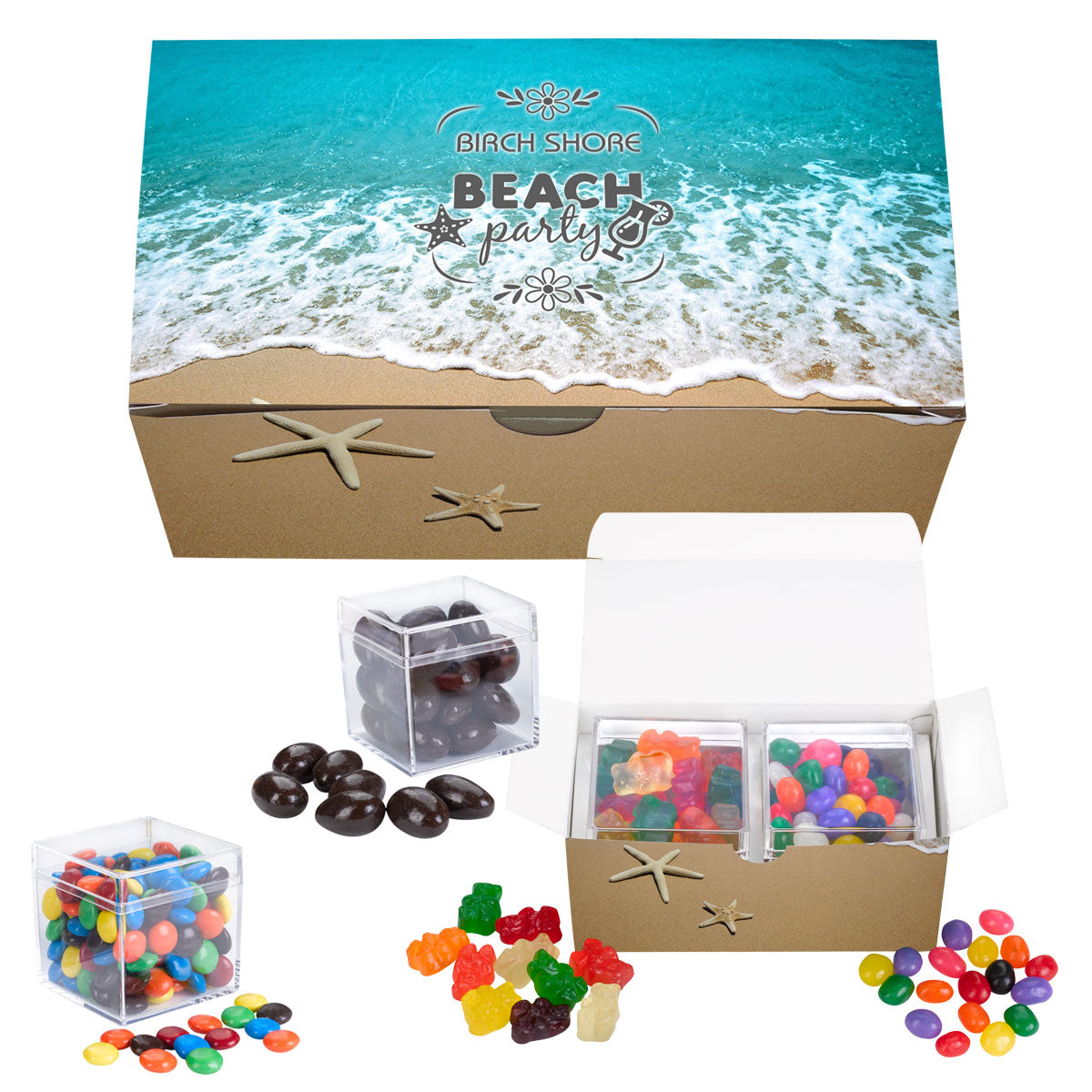Cube Shaped Candy Set