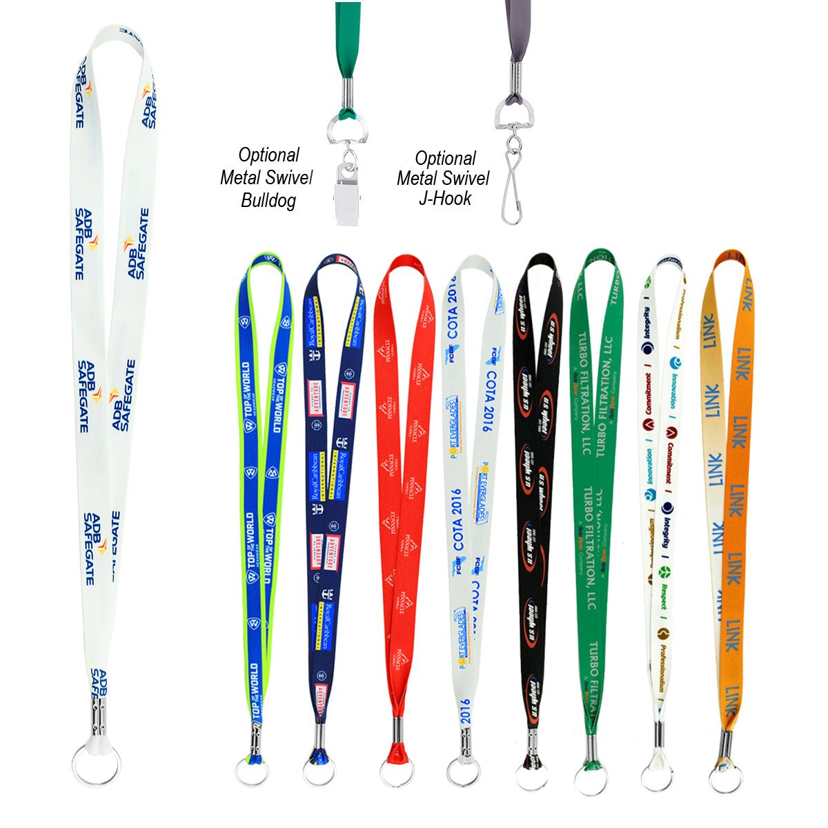 Custom Overseas Dye-Sublimated Lanyards
