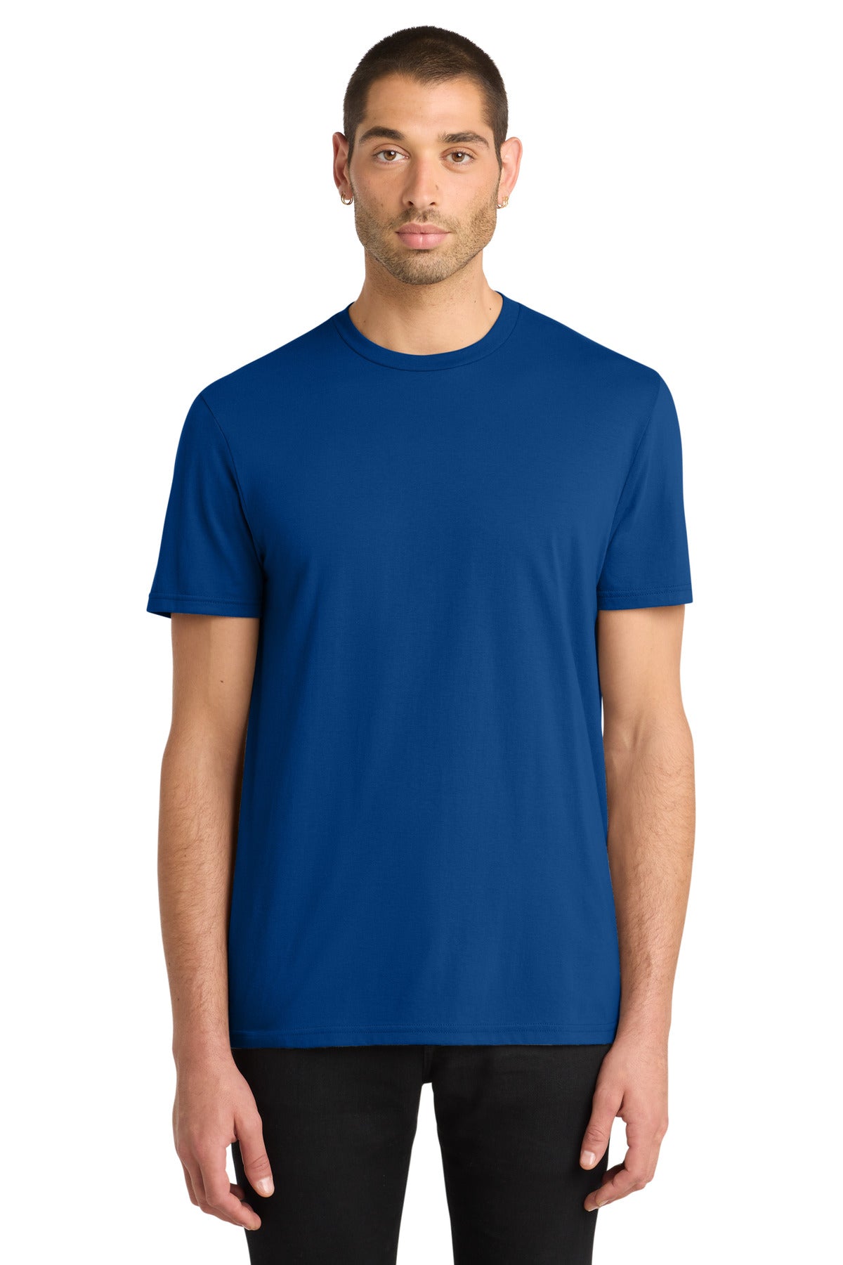 Custom logo District® Very Important Tee®. DT6000 in Deep Royal