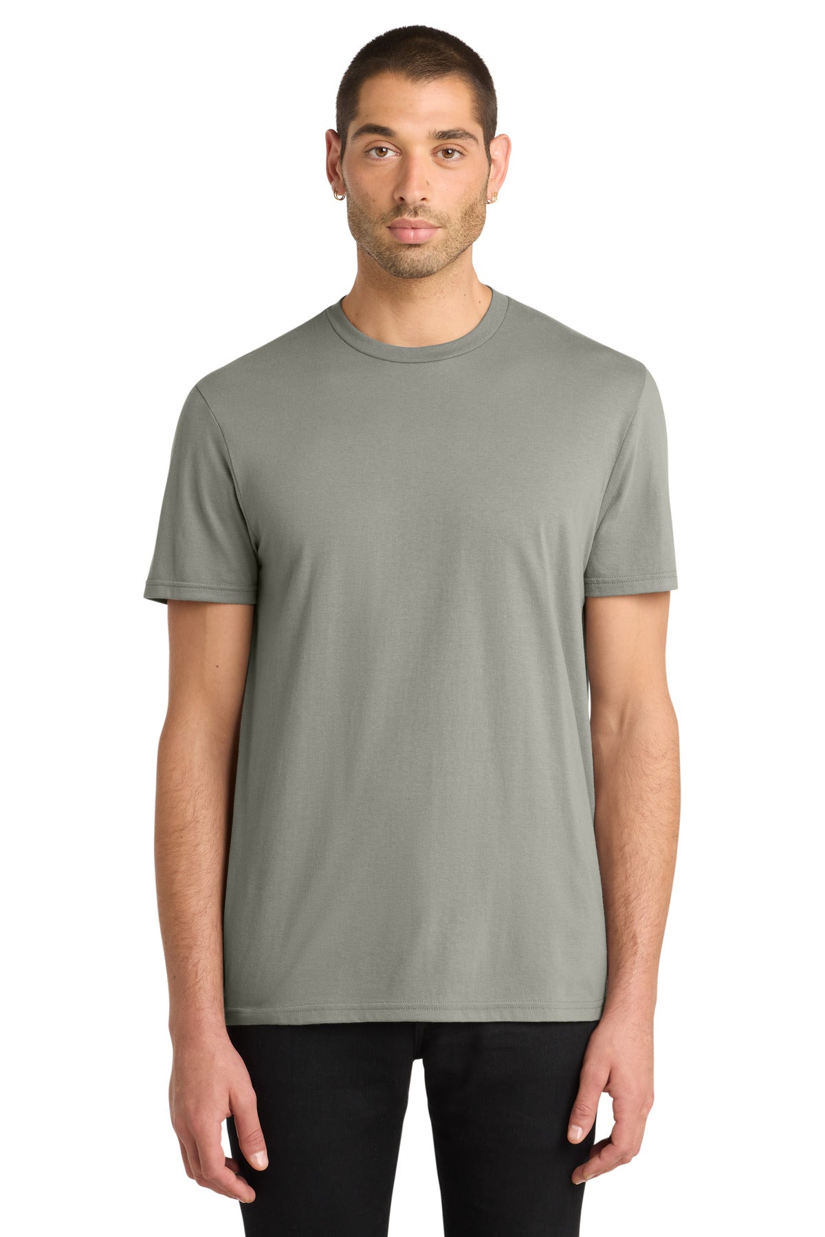 Custom logo District® Very Important Tee®. DT6000 in Deep Smoke