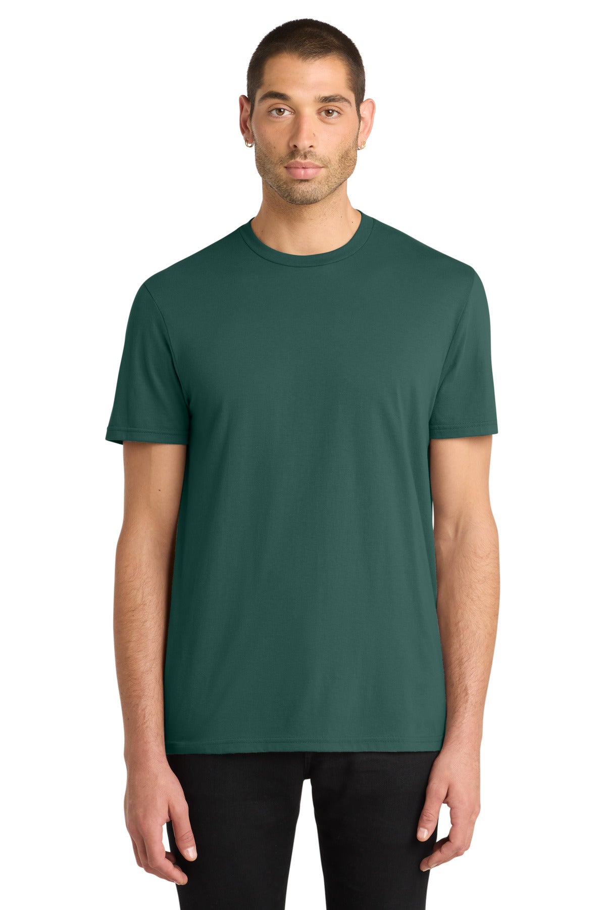 Custom logo District® Very Important Tee®. DT6000 in Evergreen
