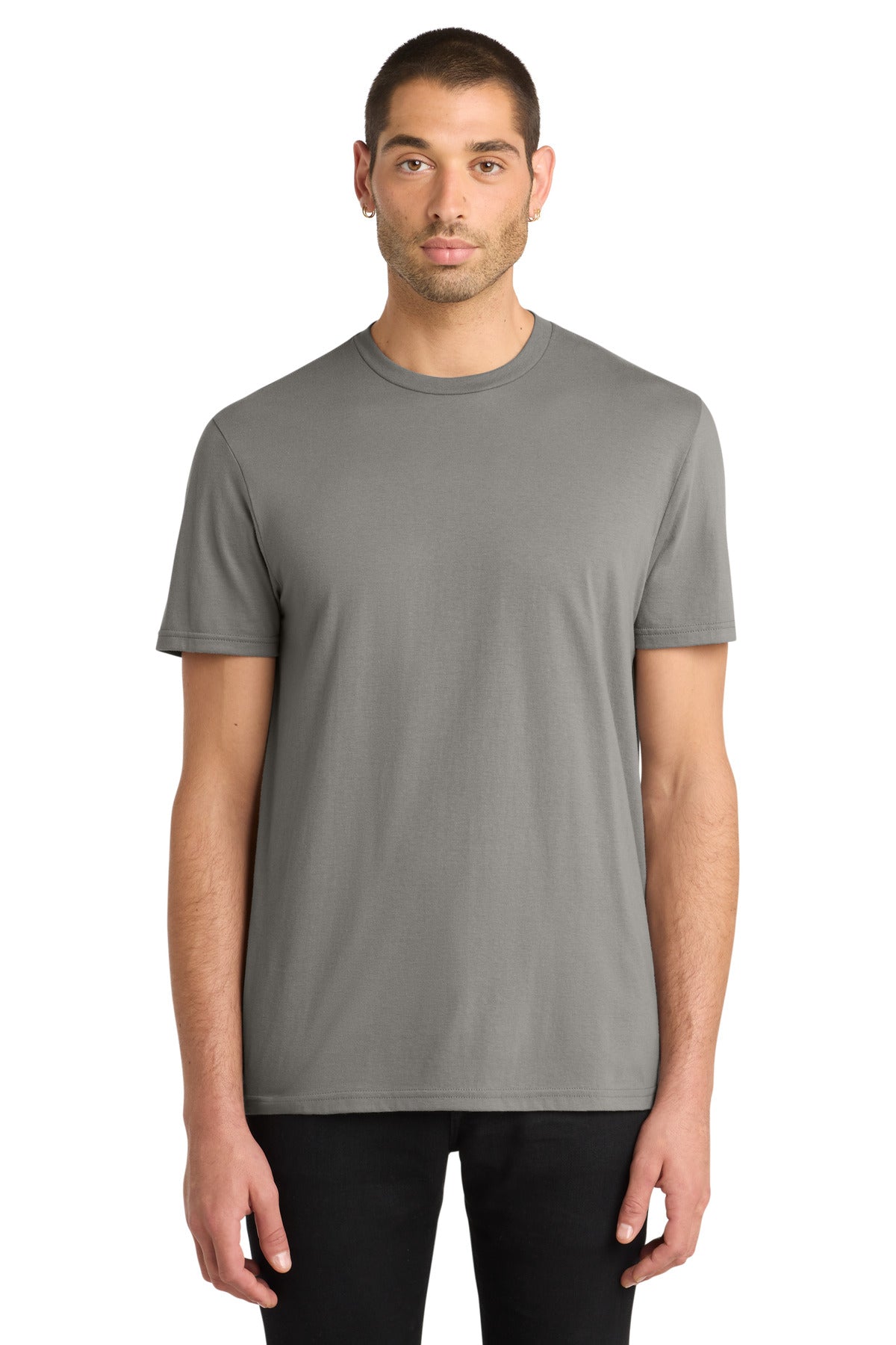 Custom logo District® Very Important Tee®. DT6000 in Grey