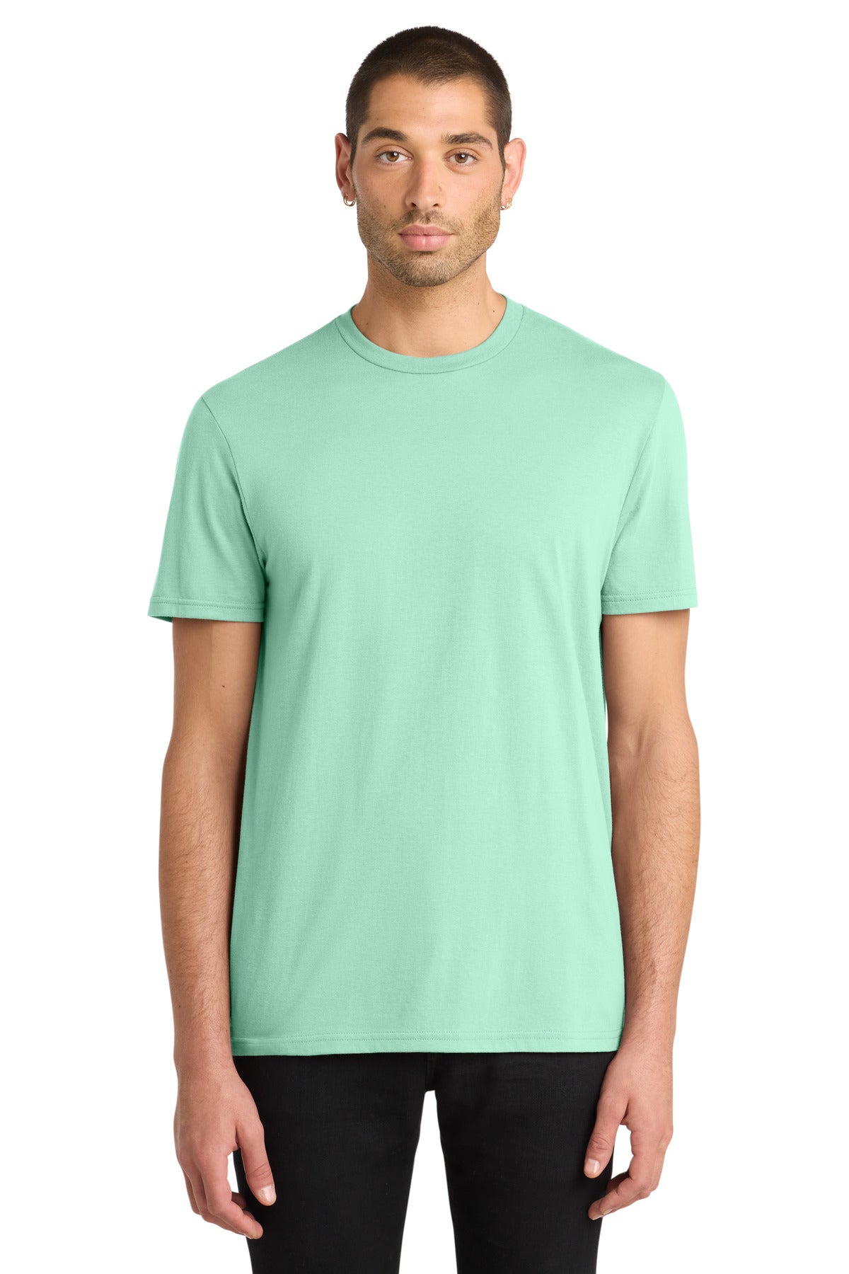 Custom logo District® Very Important Tee®. DT6000 in Mint