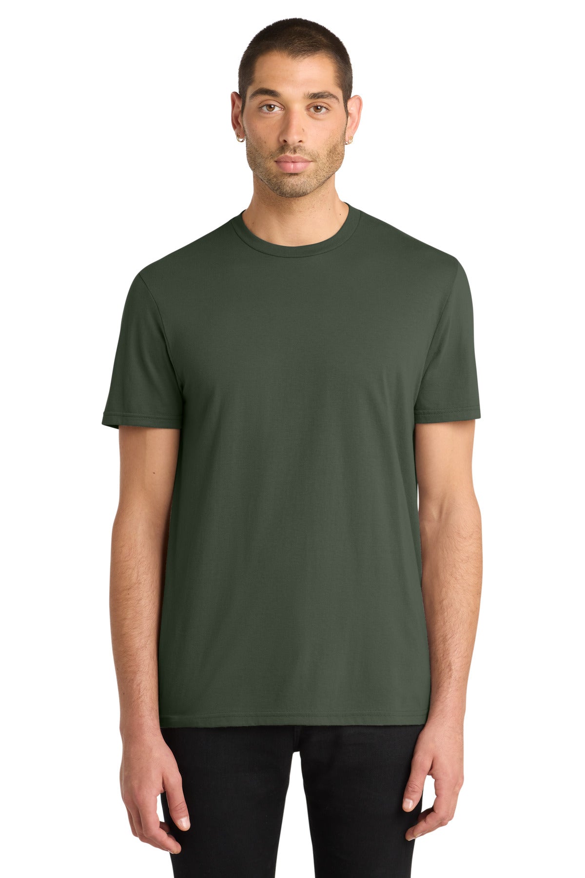 Custom logo District® Very Important Tee®. DT6000 in Olive