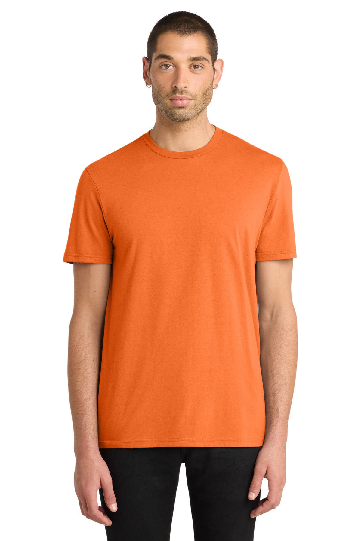 Custom logo District® Very Important Tee®. DT6000 in Orange